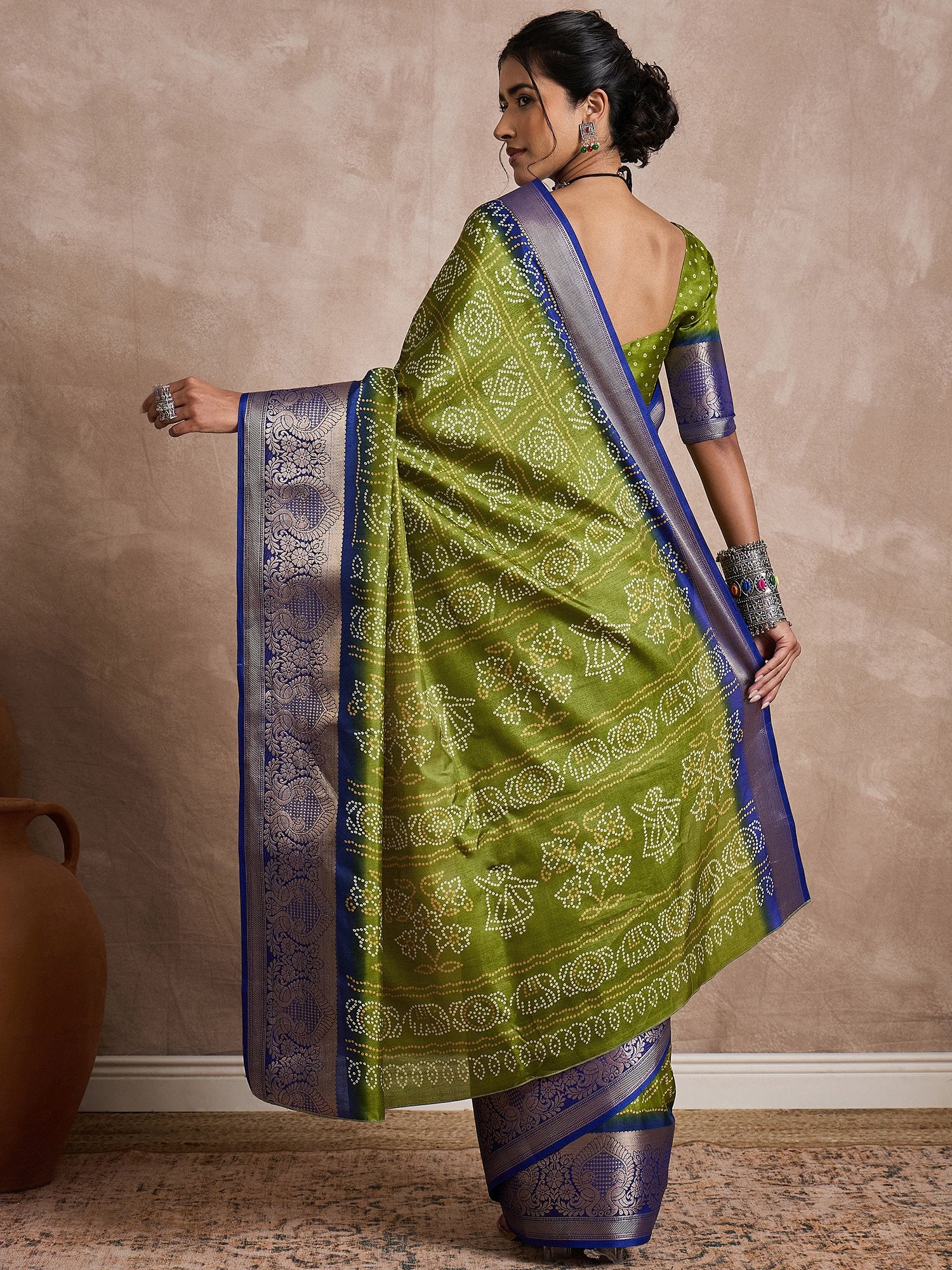 partywear designer saree for festive occasions