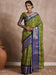 Green Light Sungudi Dola Silk Printed Saree