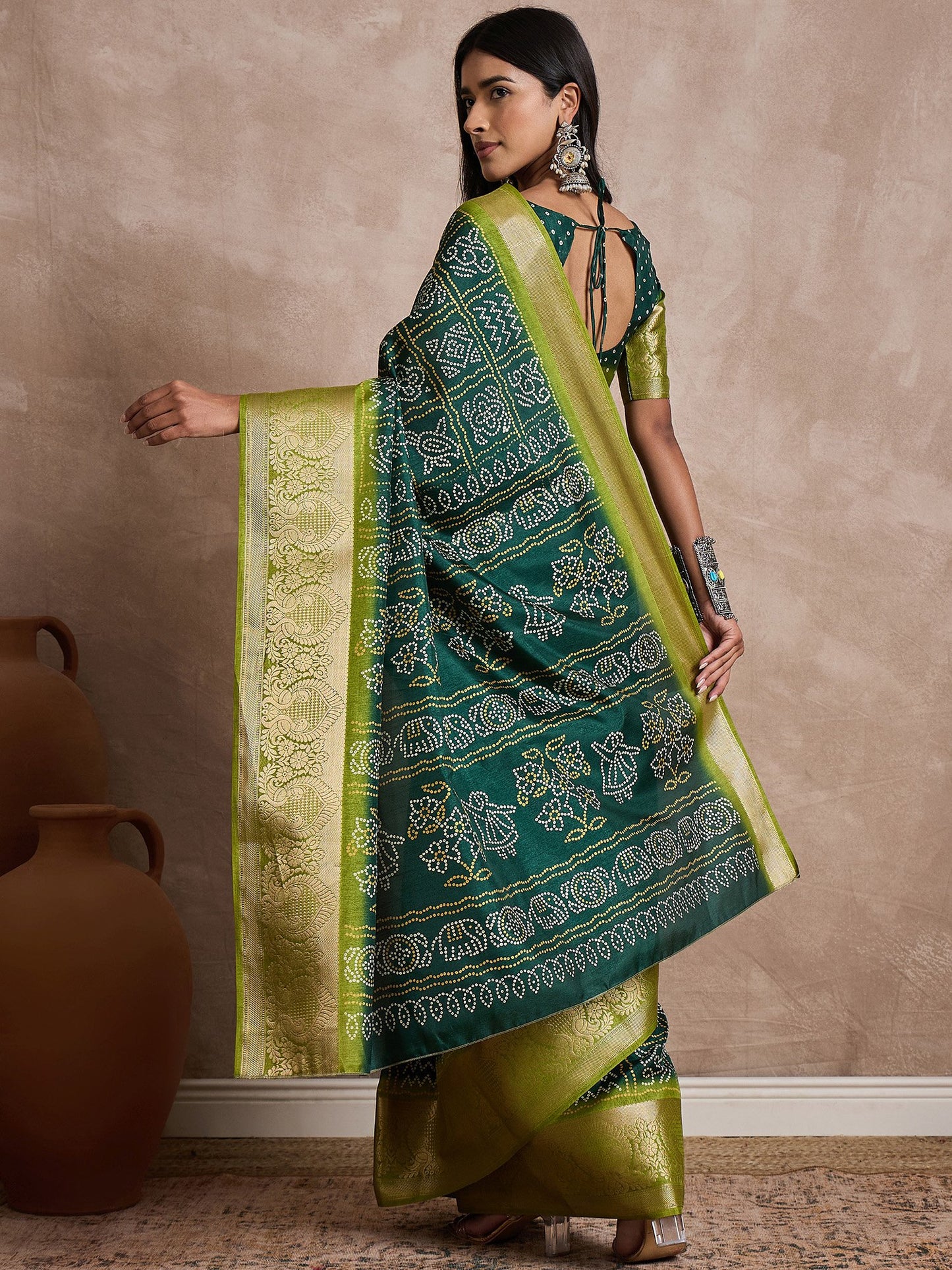 partywear designer saree for festive occasions