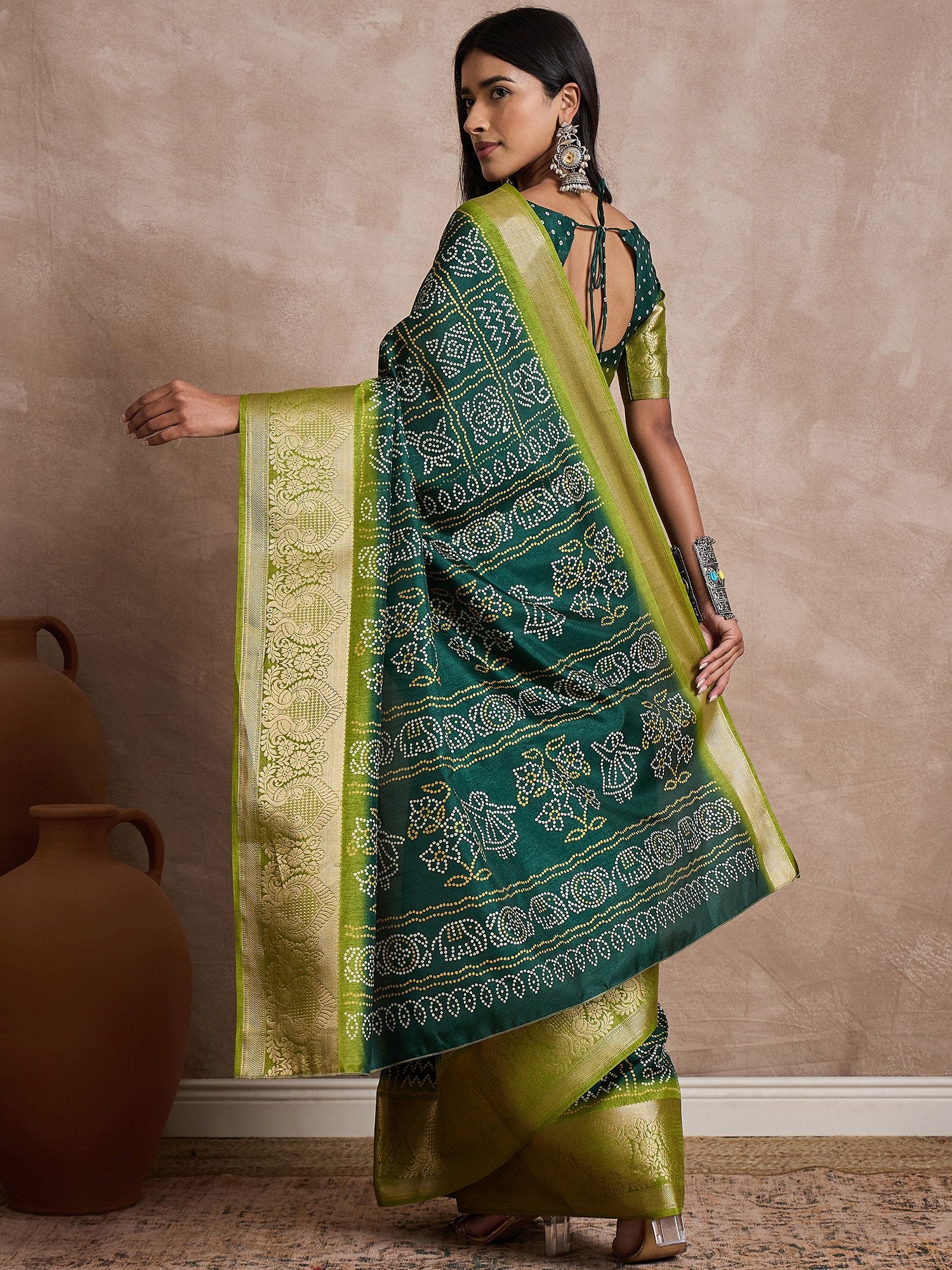 partywear designer saree for festive occasions