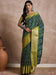 Green Green Sungudi Dola Silk Printed Saree