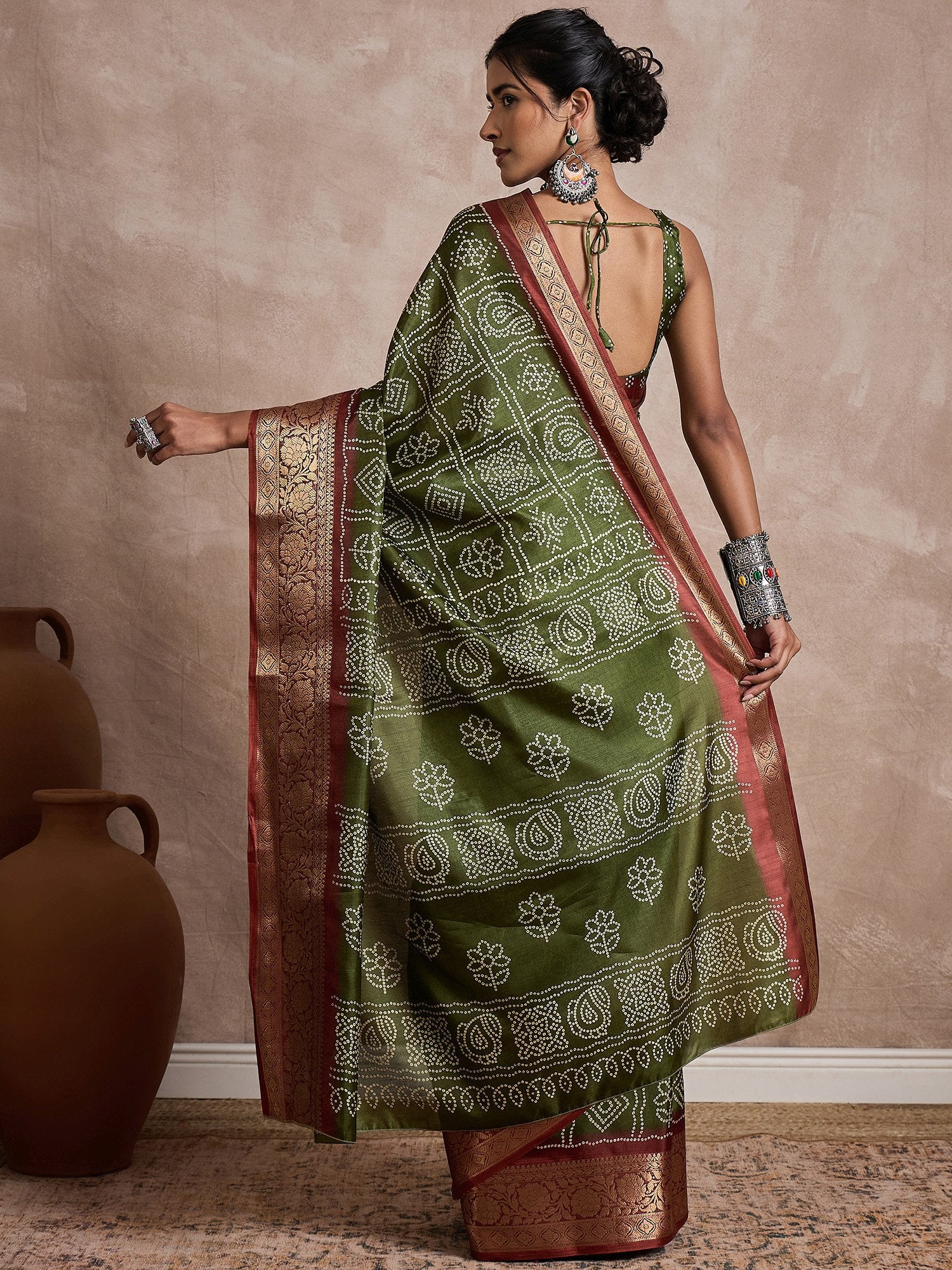 partywear designer saree for festive occasions