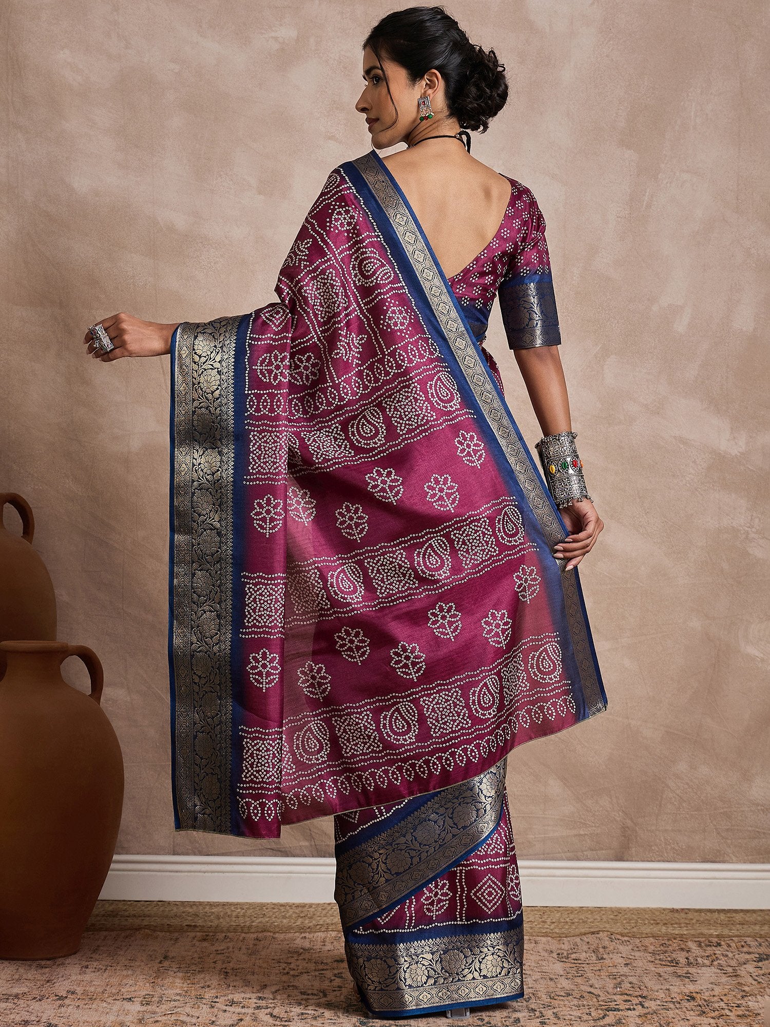 partywear designer saree for festive occasions