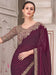 partywear designer saree for festive occasions