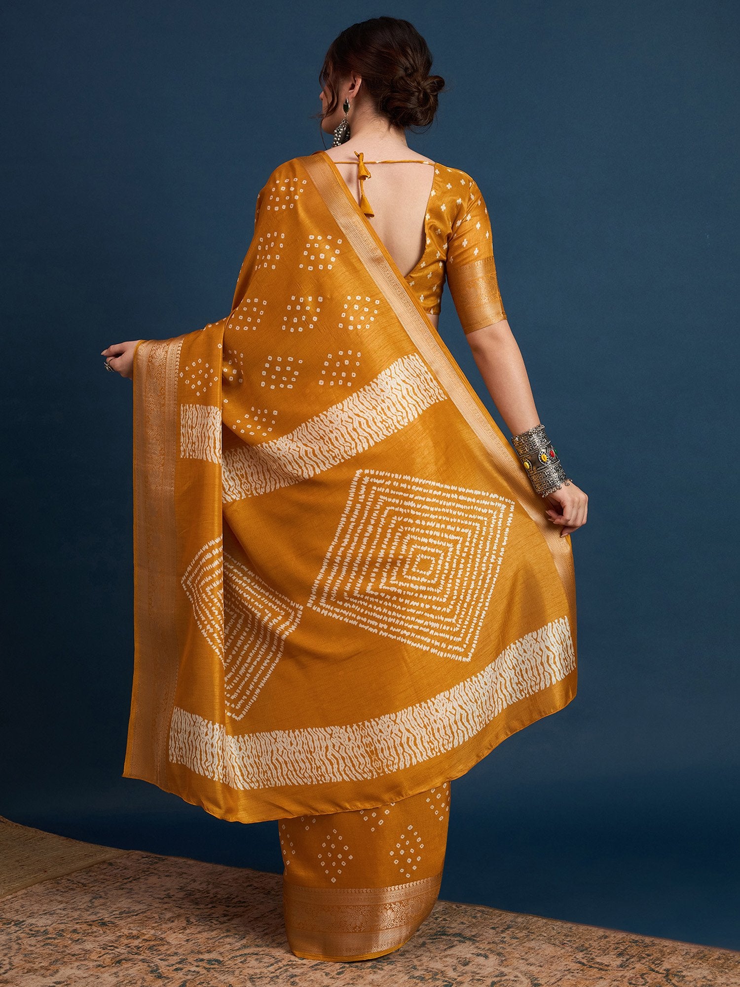 partywear designer saree for festive occasions