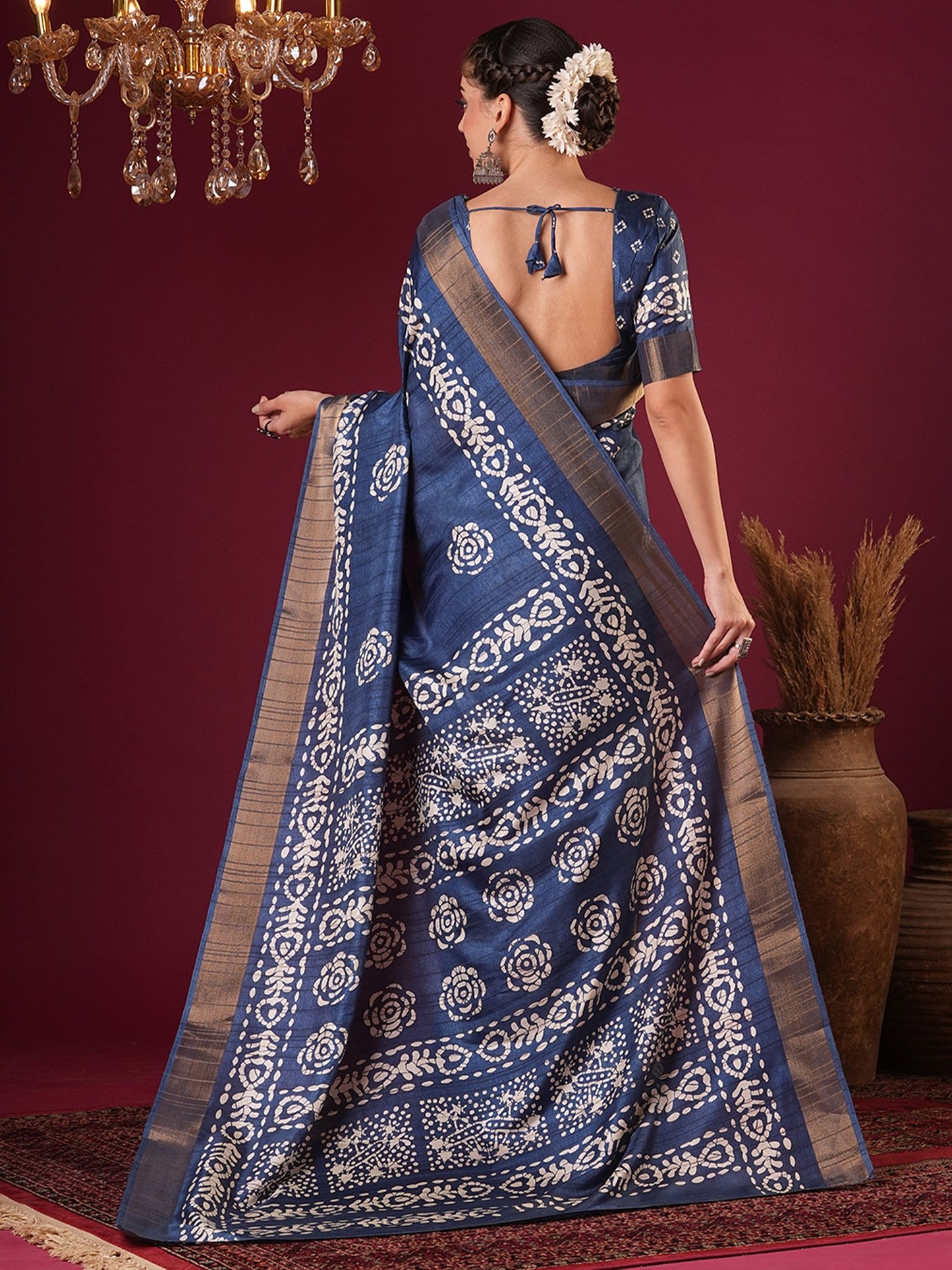 partywear designer saree for festive occasions