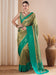 Green Gold Banarasi Tissue Woven Saree