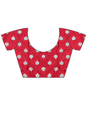 Yellow Party Wear Georgette Embroidered Saree - The Dori Store