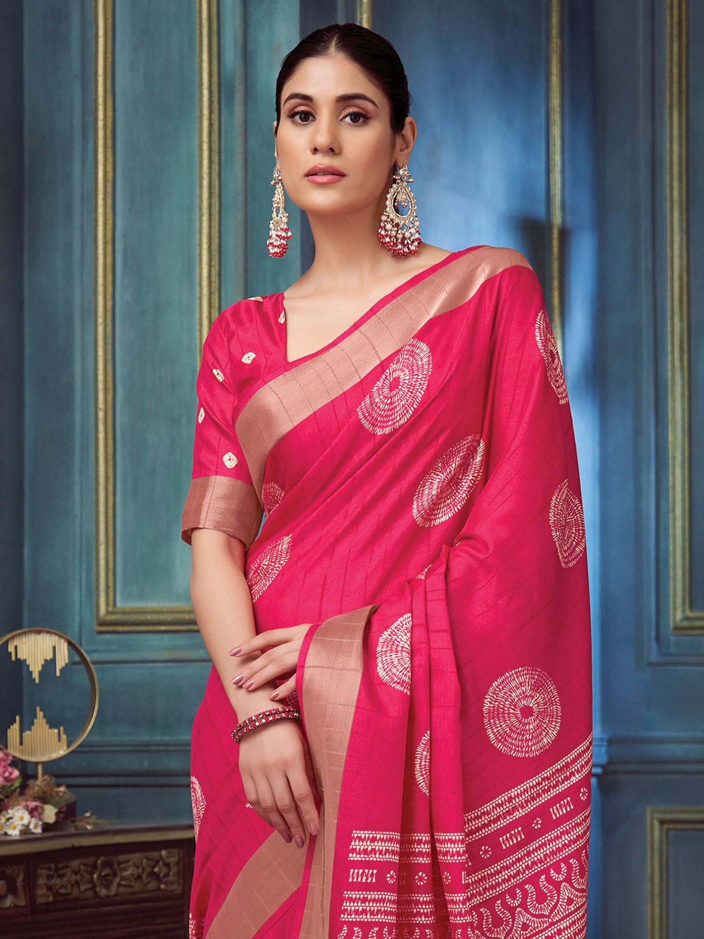 partywear designer saree for festive occasions