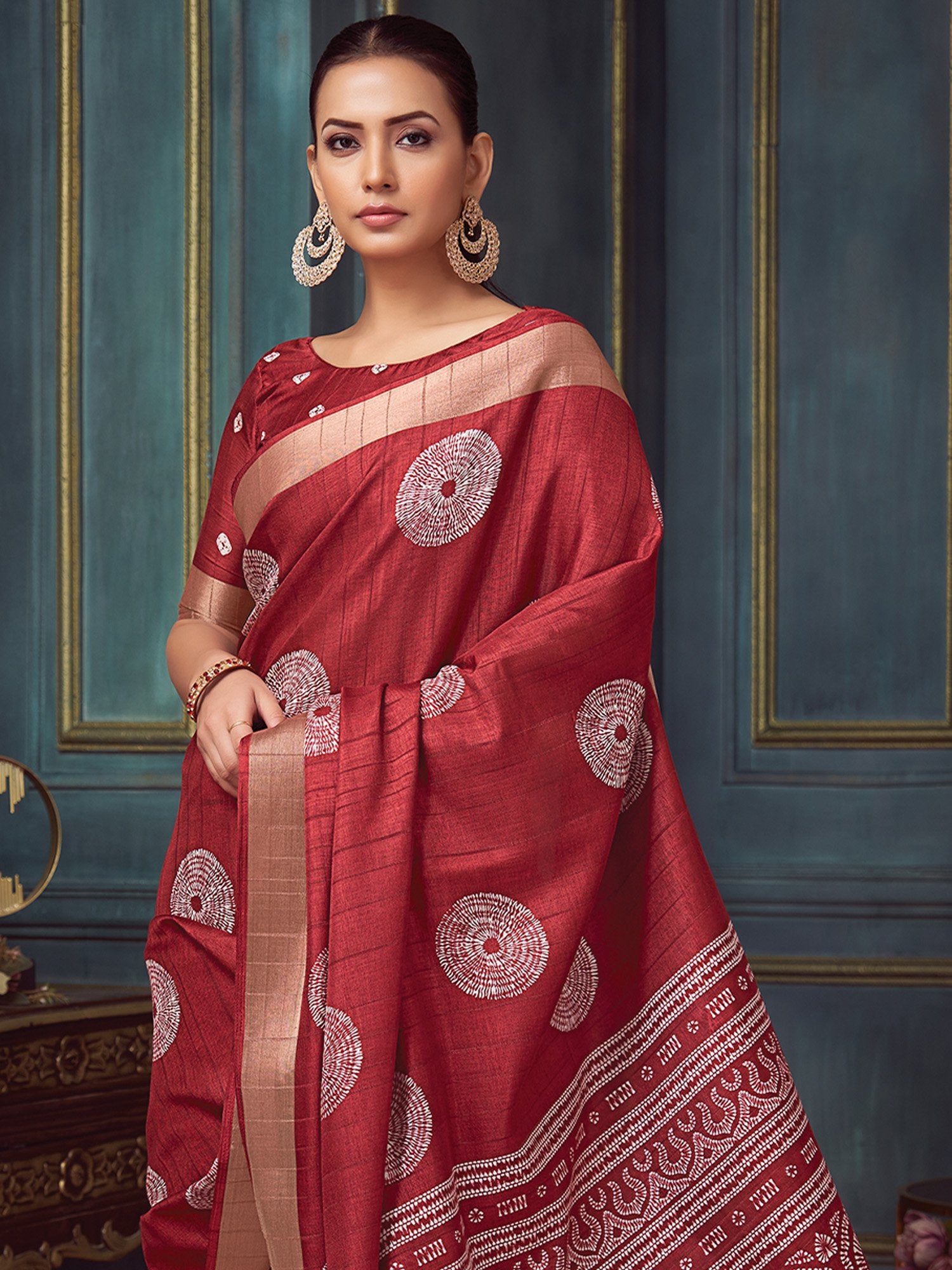 partywear designer saree for festive occasions