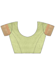 Light Party Wear Linen Woven Saree - The Dori Store