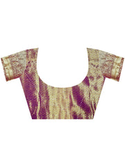 Turquoise Kanjeevaram Silk Blend Woven Saree - The Dori Store