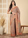 Grey Light Banarasi Dola Silk Woven Saree