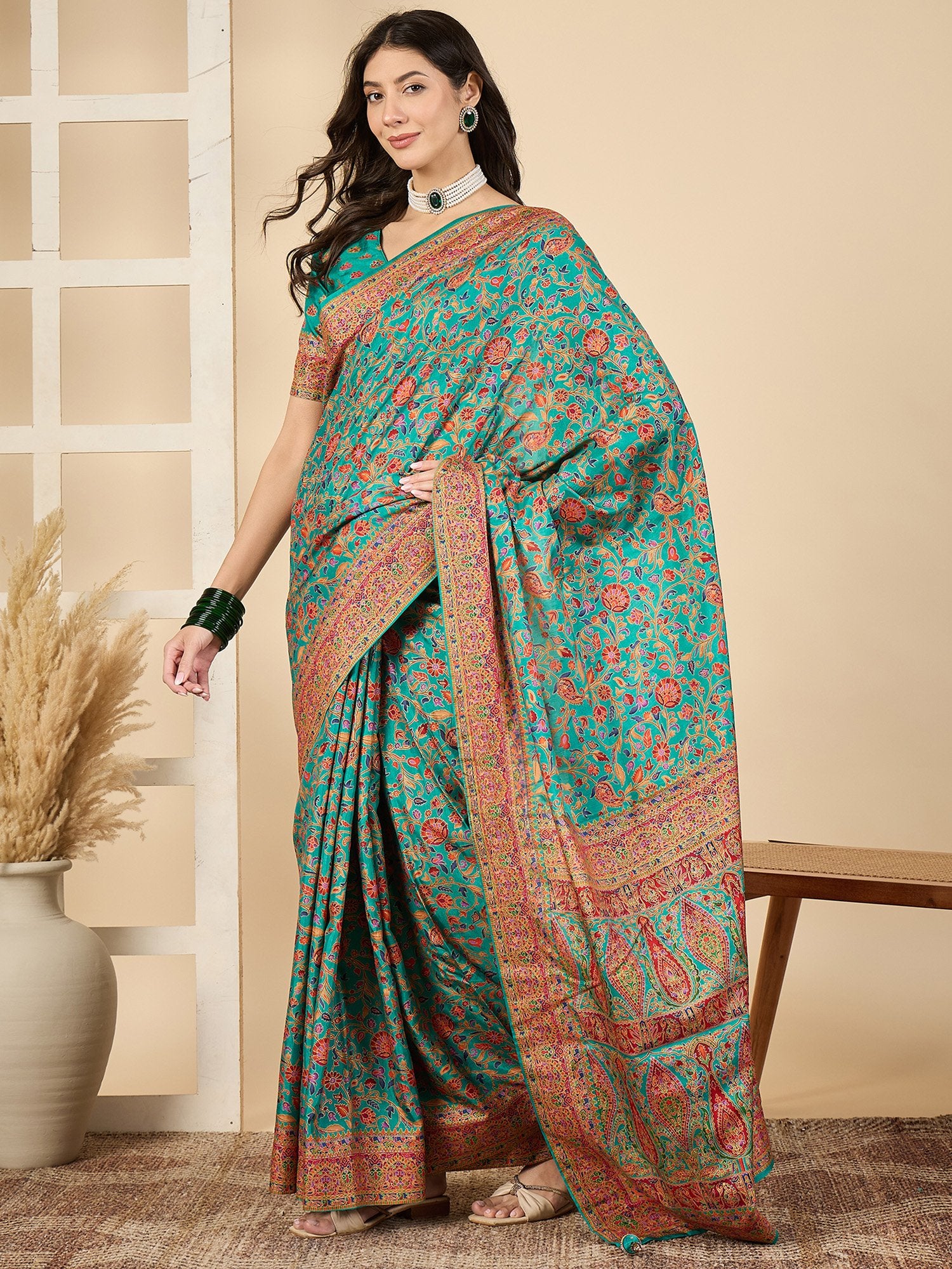 partywear designer saree for festive occasions
