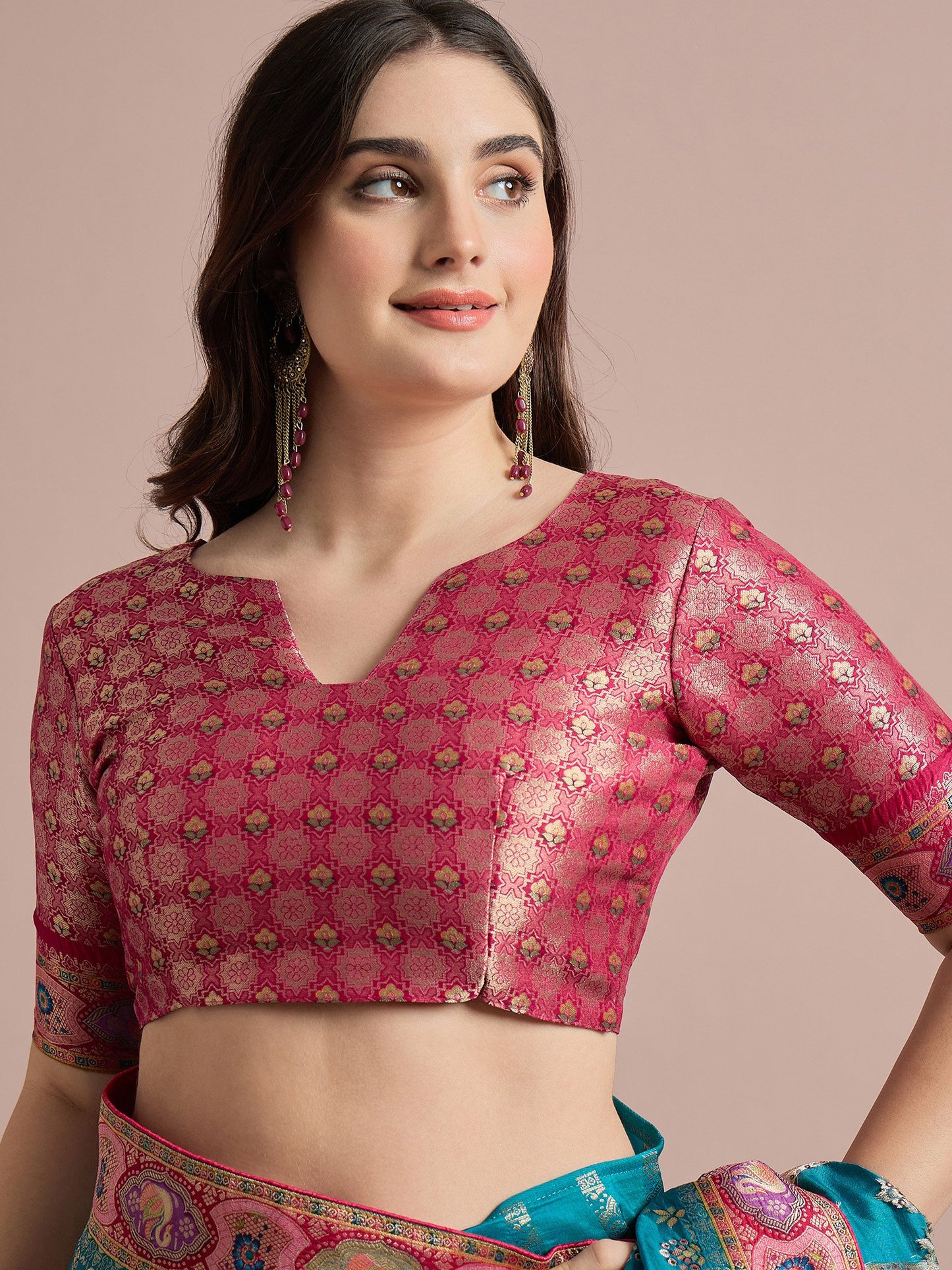Light Banarasi Viscose Silk Woven Saree