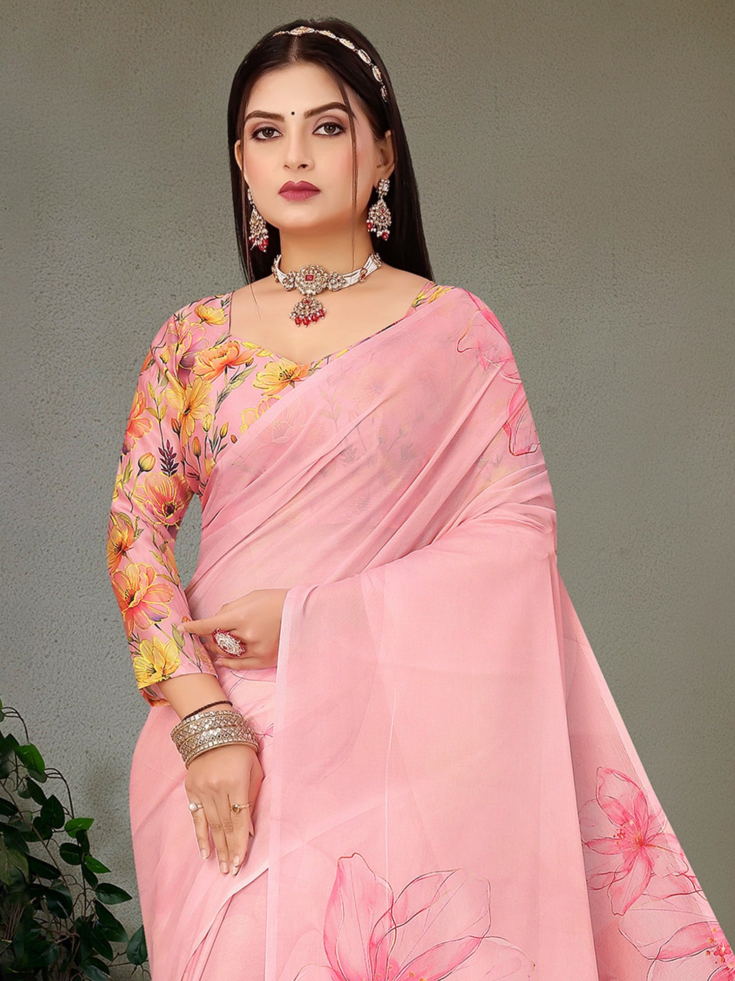 partywear designer saree for festive occasions