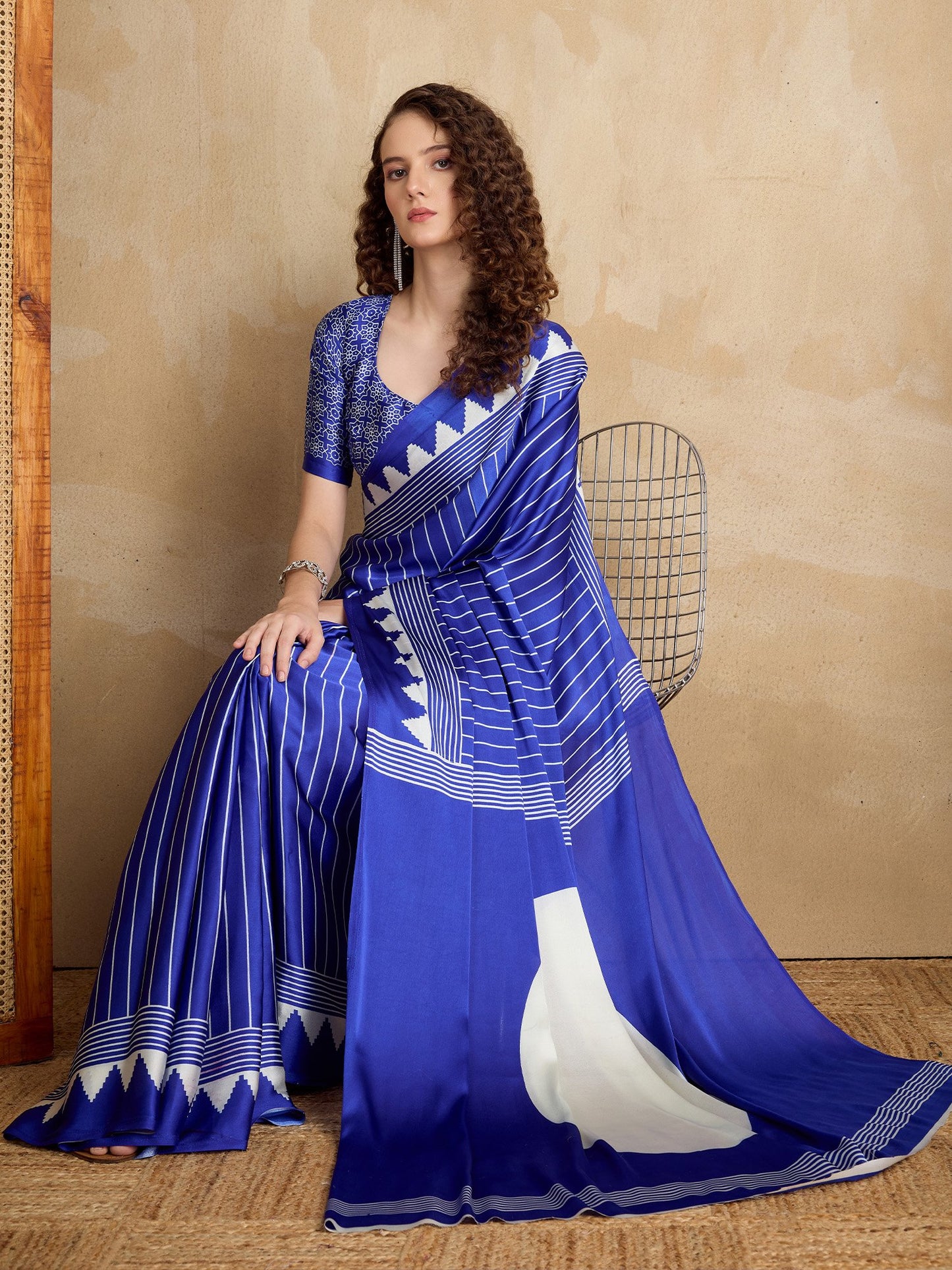 partywear designer saree for festive occasions
