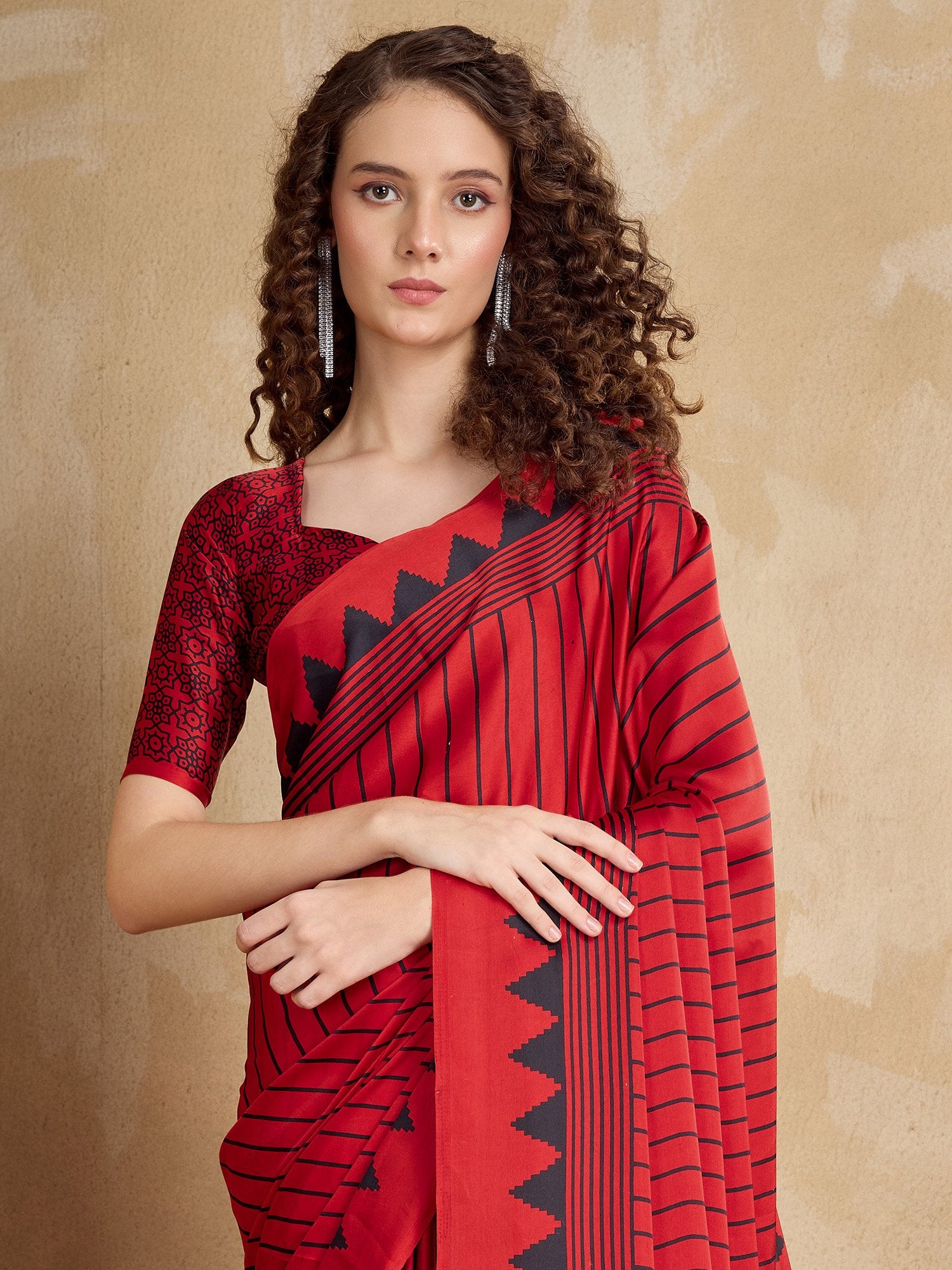 partywear designer saree for festive occasions