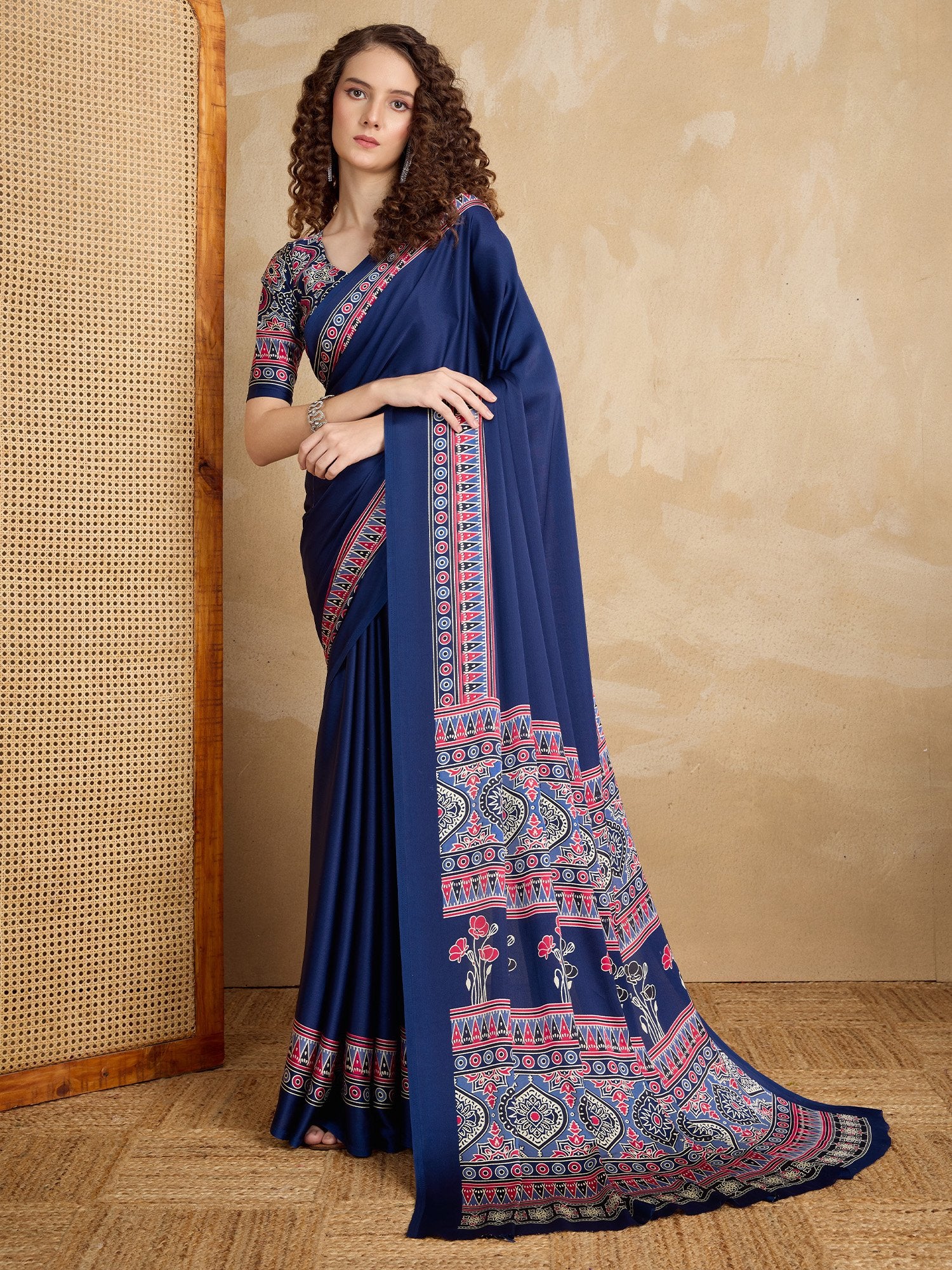 partywear designer saree for festive occasions