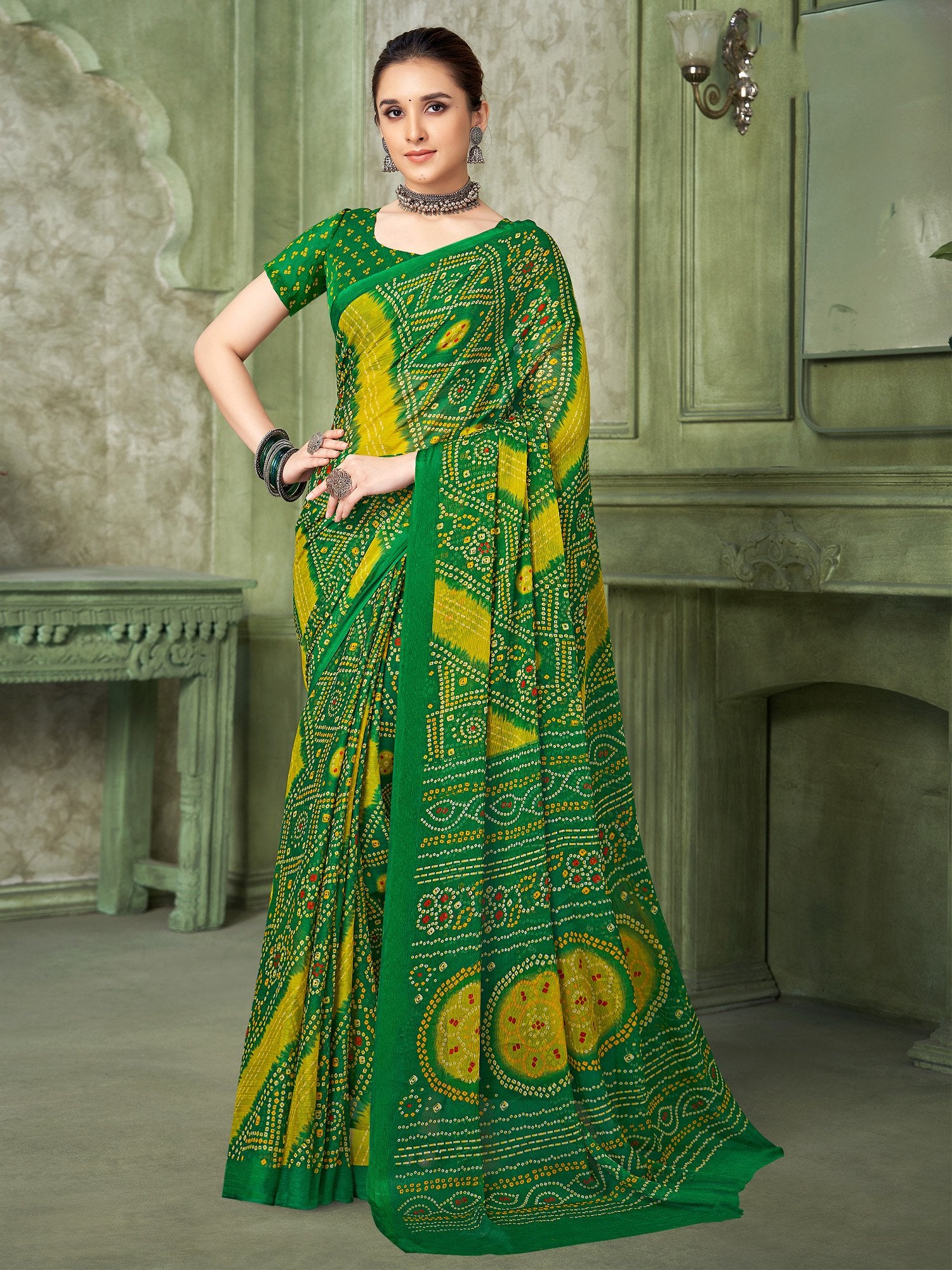 partywear designer saree for festive occasions