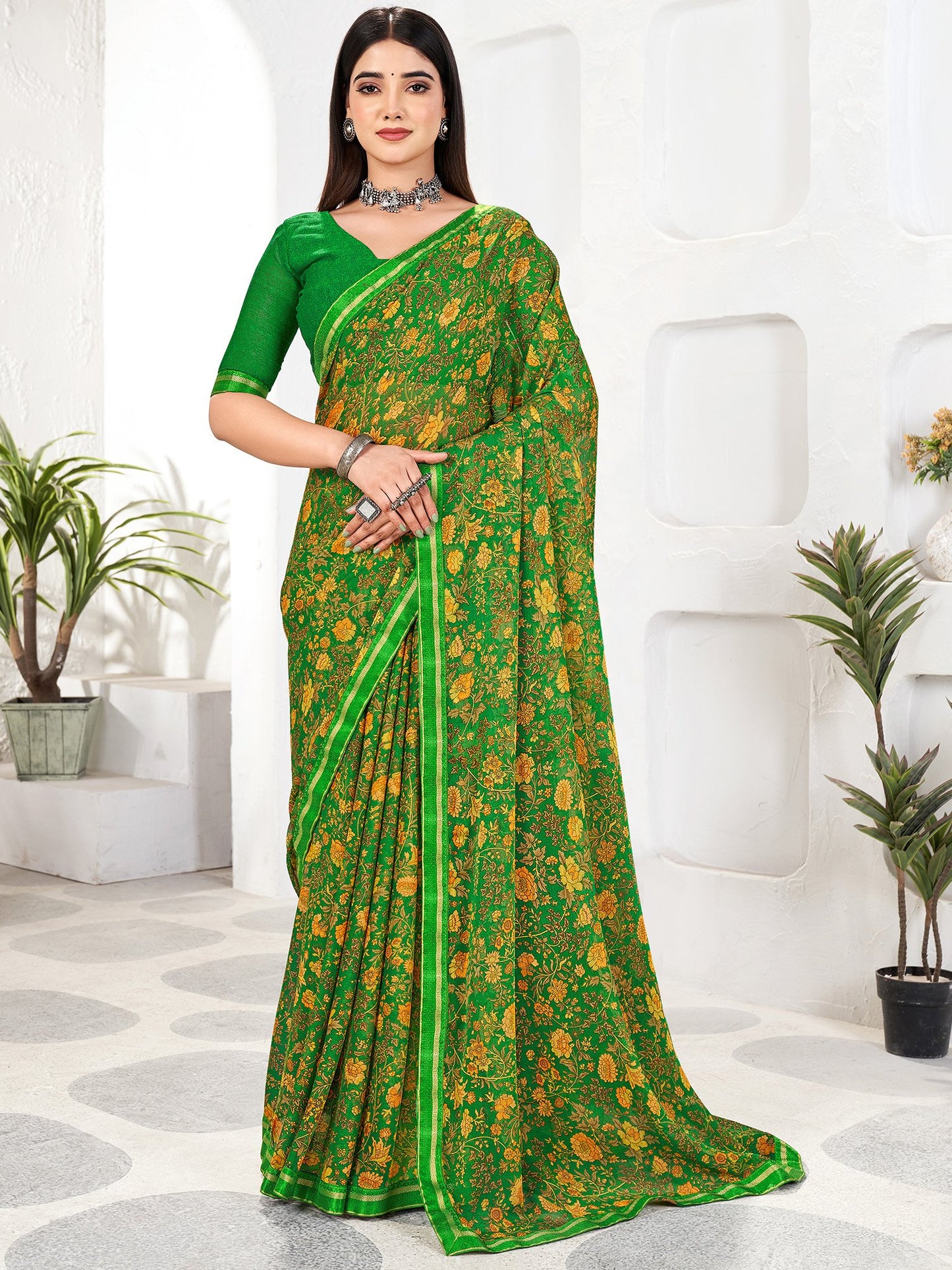 partywear designer saree for festive occasions
