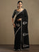 Black Black Party Wear Vichitra Silk Embellished Saree