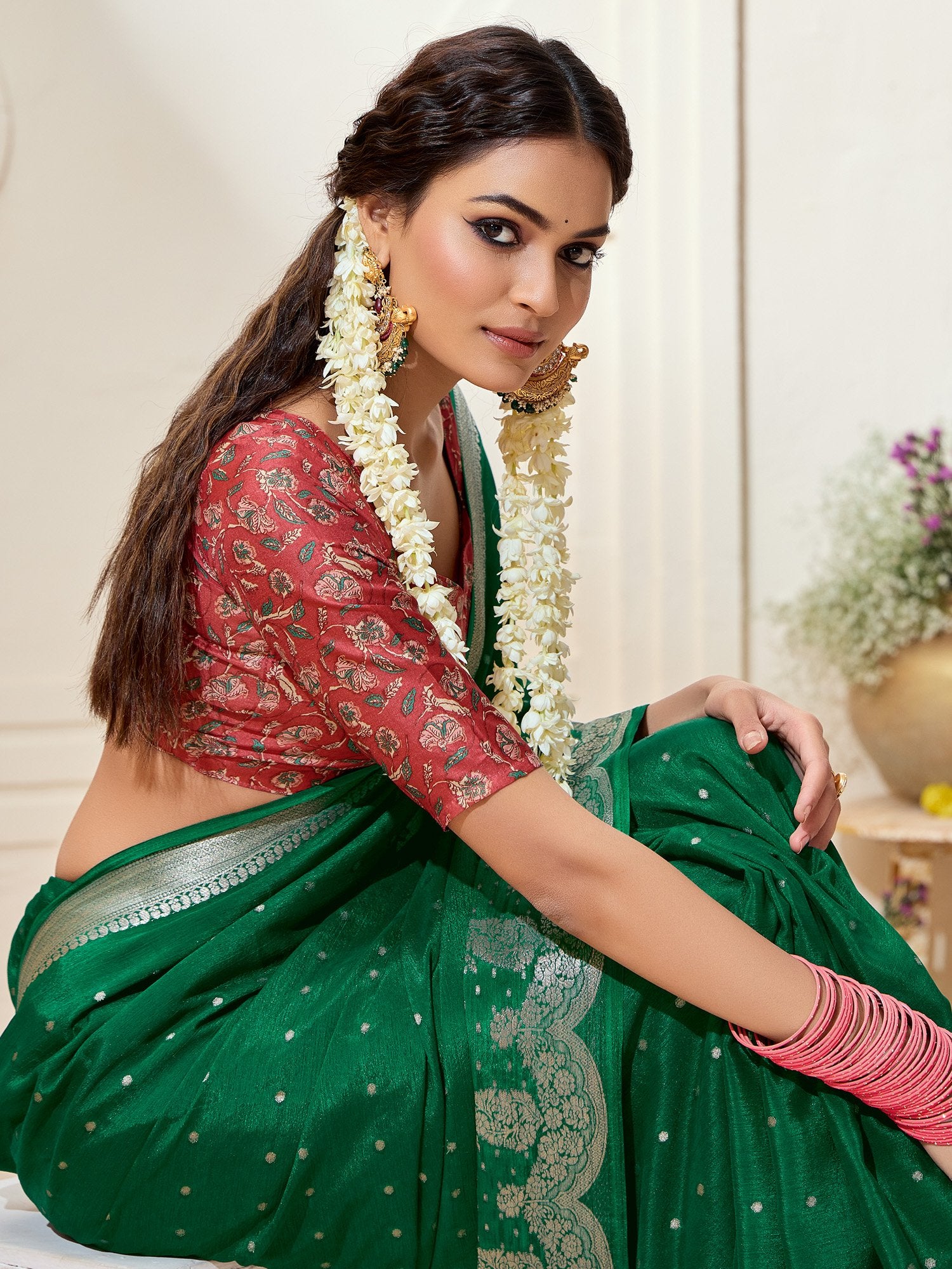 partywear designer saree for festive occasions