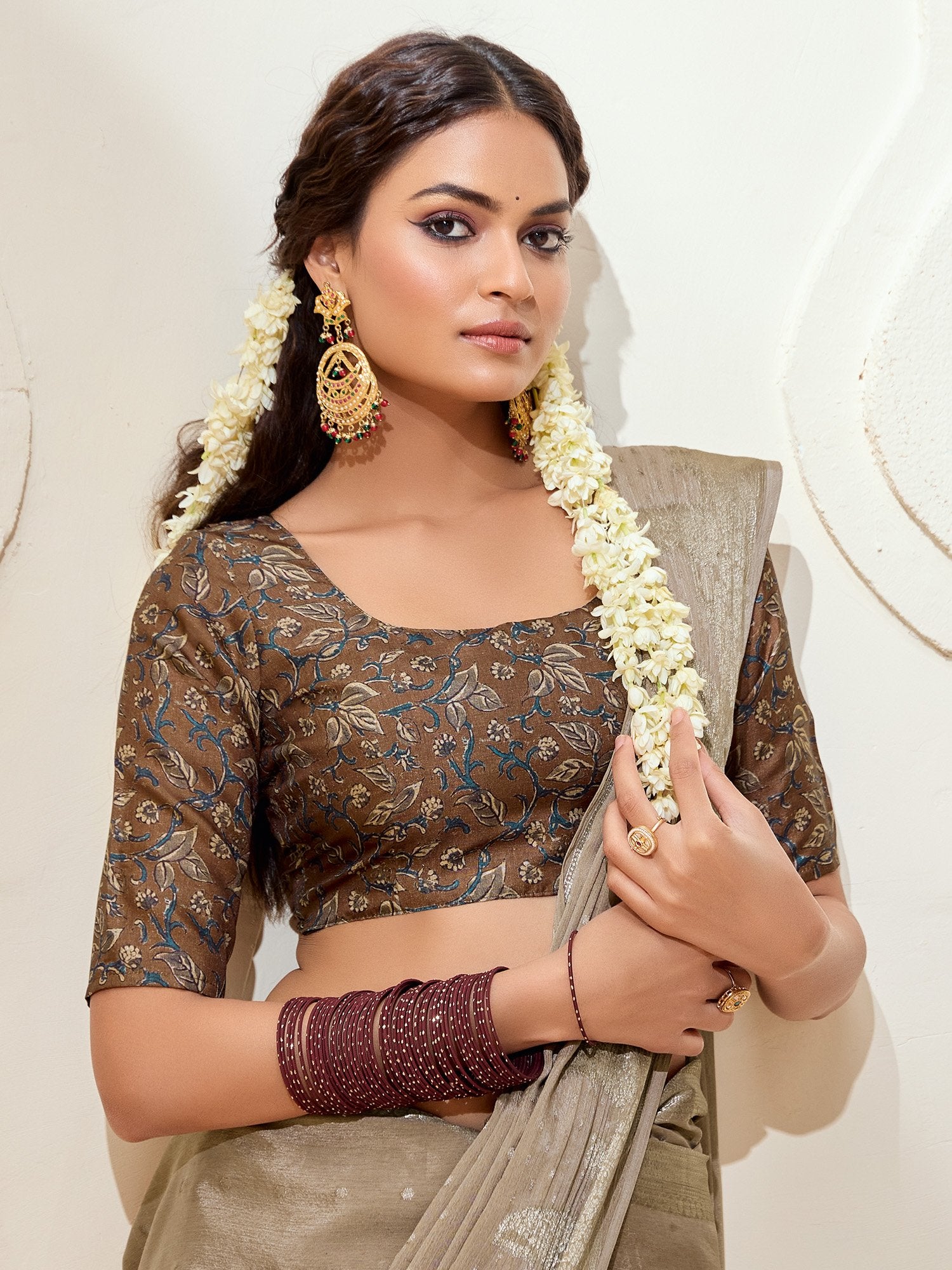 partywear designer saree for festive occasions