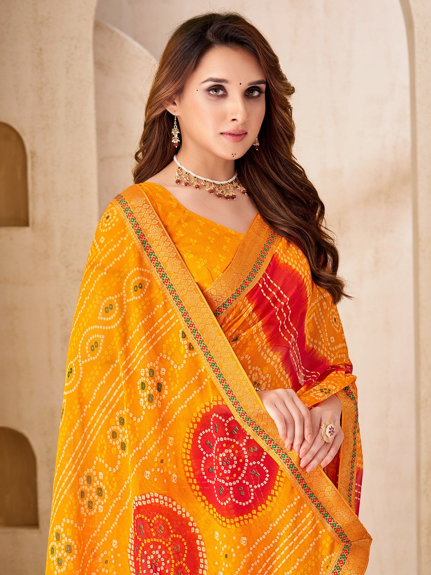 partywear designer saree for festive occasions