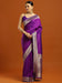 Purple Purple Banarasi Soft Silk Woven Saree