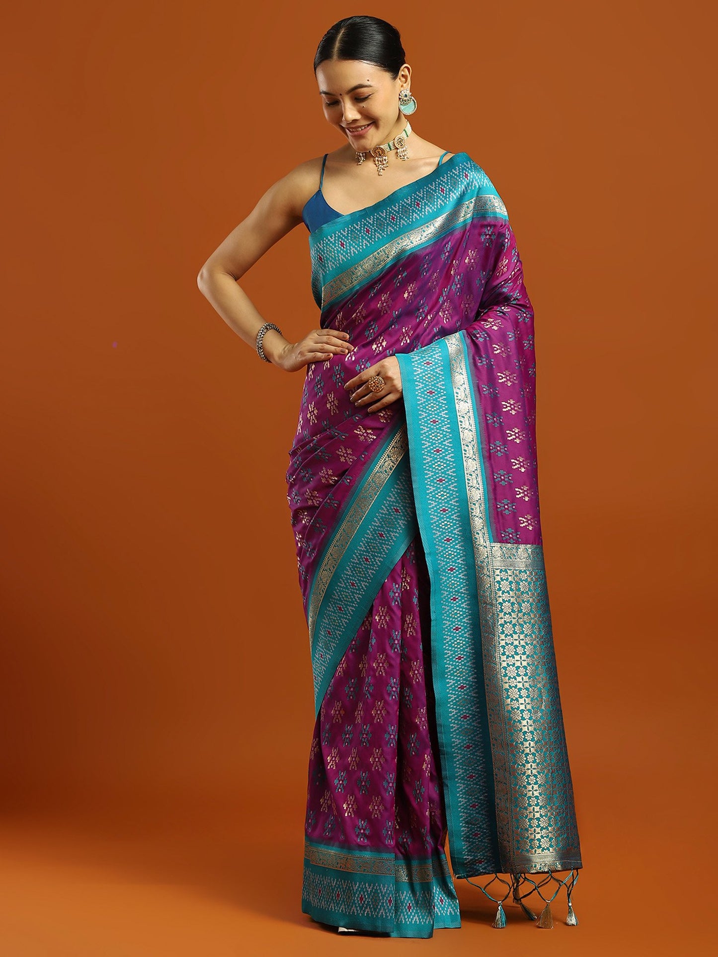 partywear designer saree for festive occasions