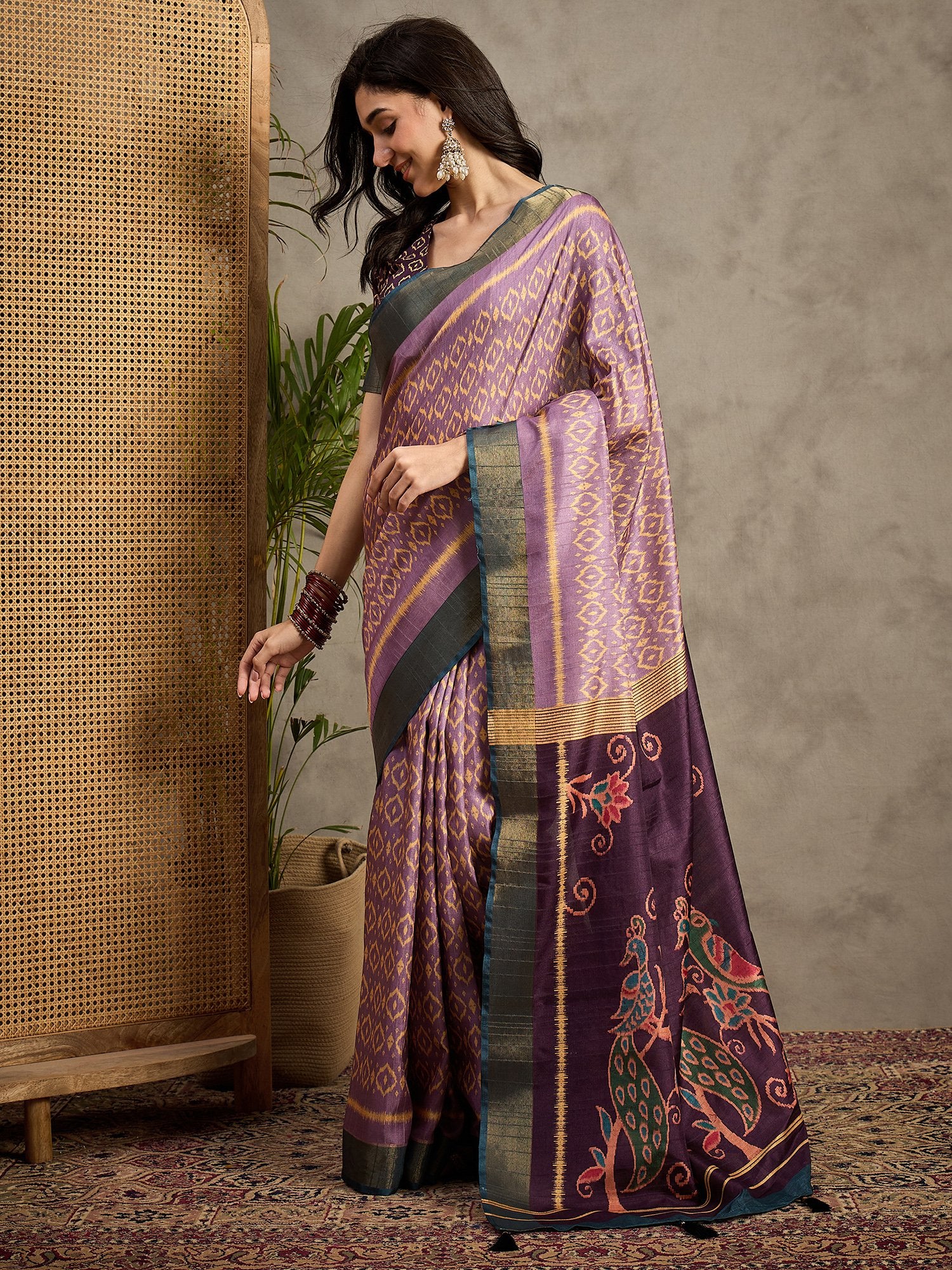partywear designer saree for festive occasions