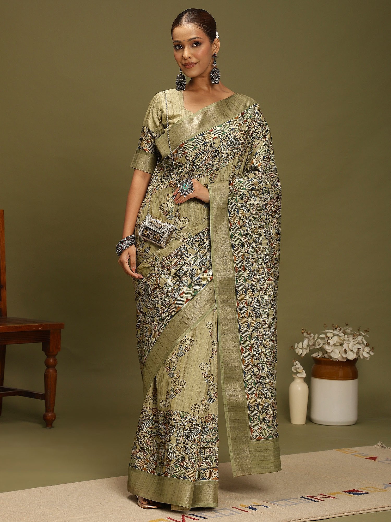 partywear designer saree for festive occasions