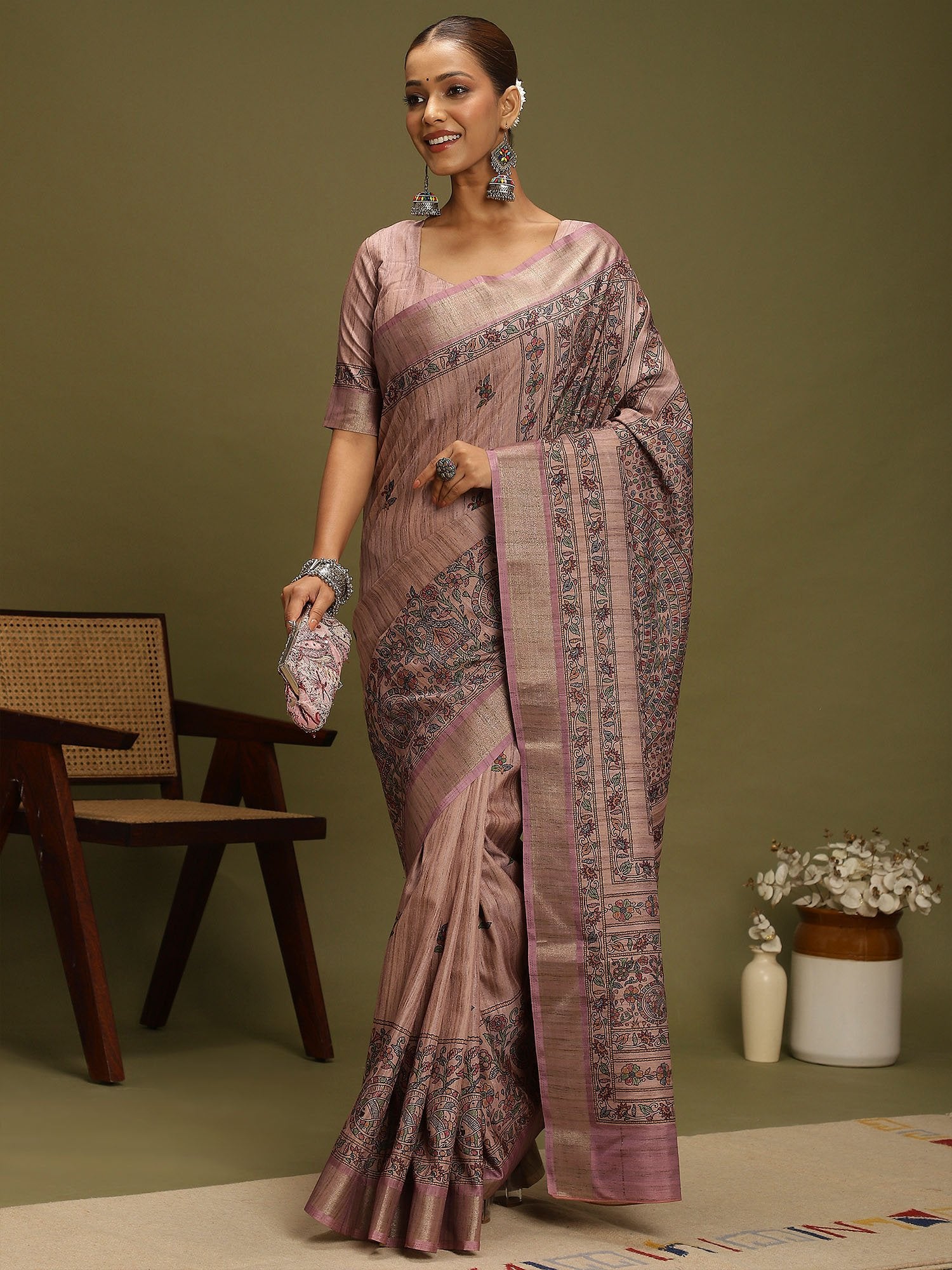 partywear designer saree for festive occasions