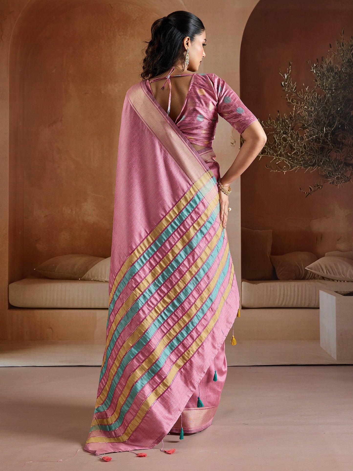 partywear designer saree for festive occasions