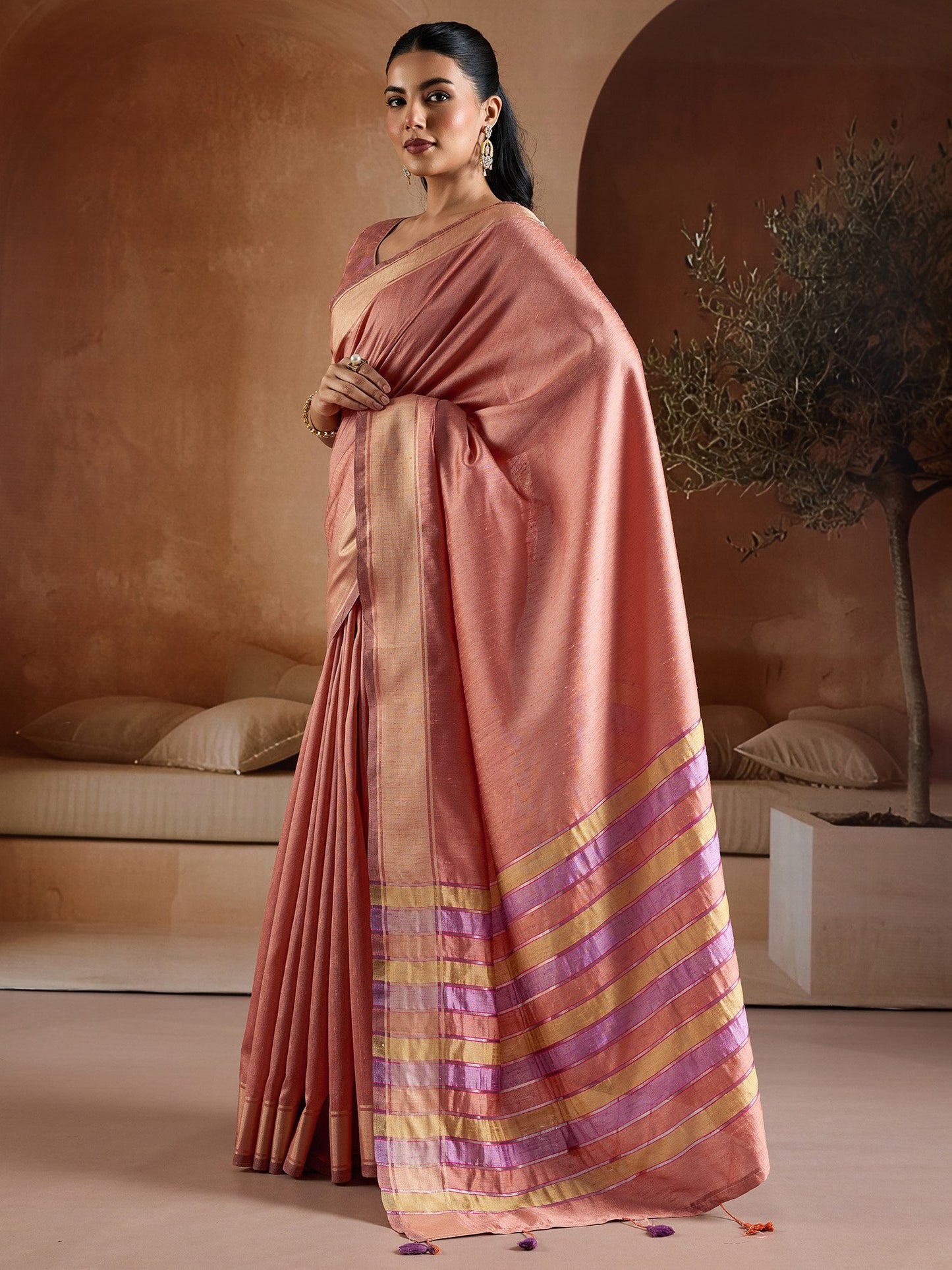 partywear designer saree for festive occasions