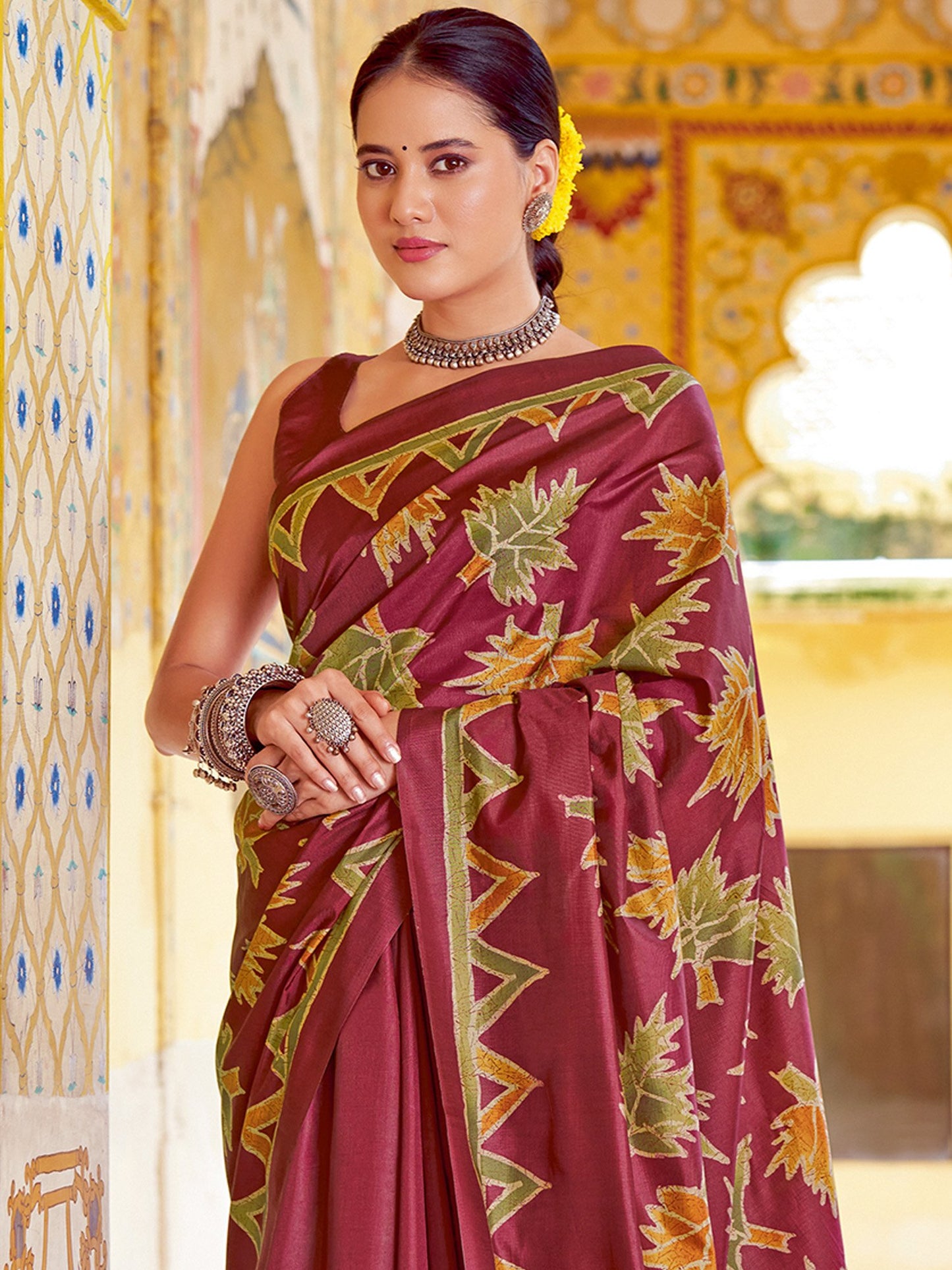 partywear designer saree for festive occasions