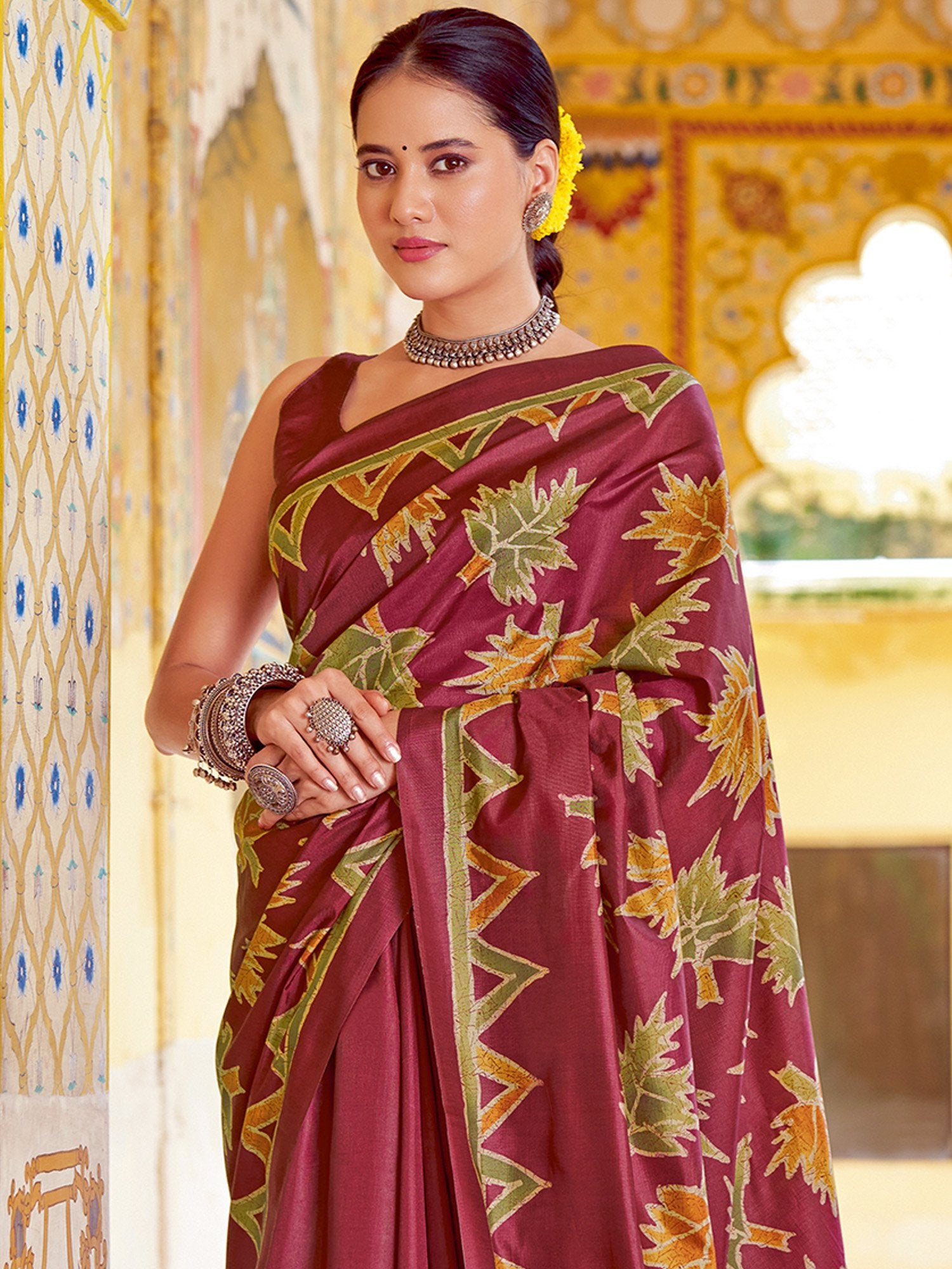 partywear designer saree for festive occasions