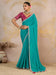 Blue Light Party Wear Georgette Embellished Saree