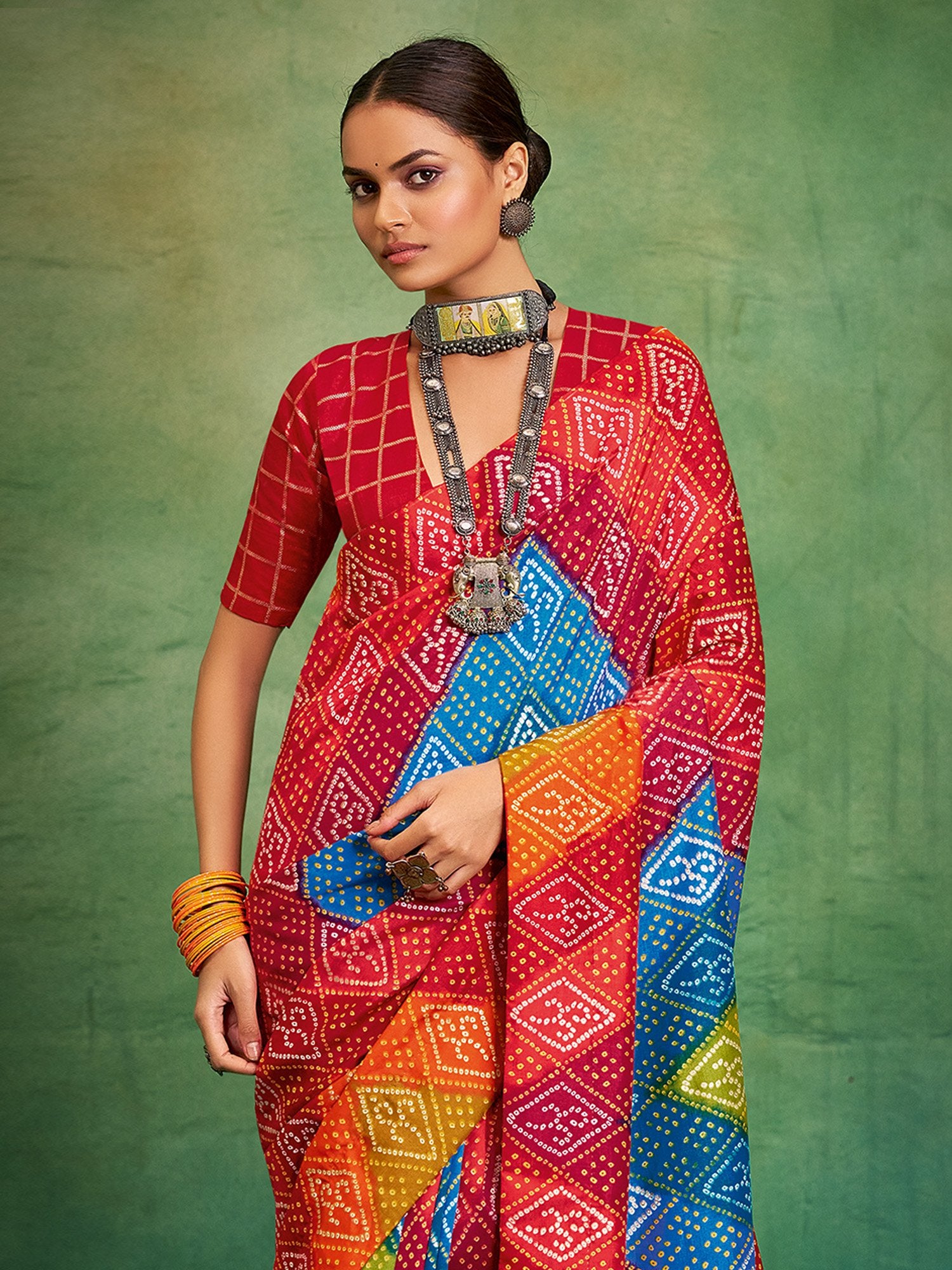 partywear designer saree for festive occasions