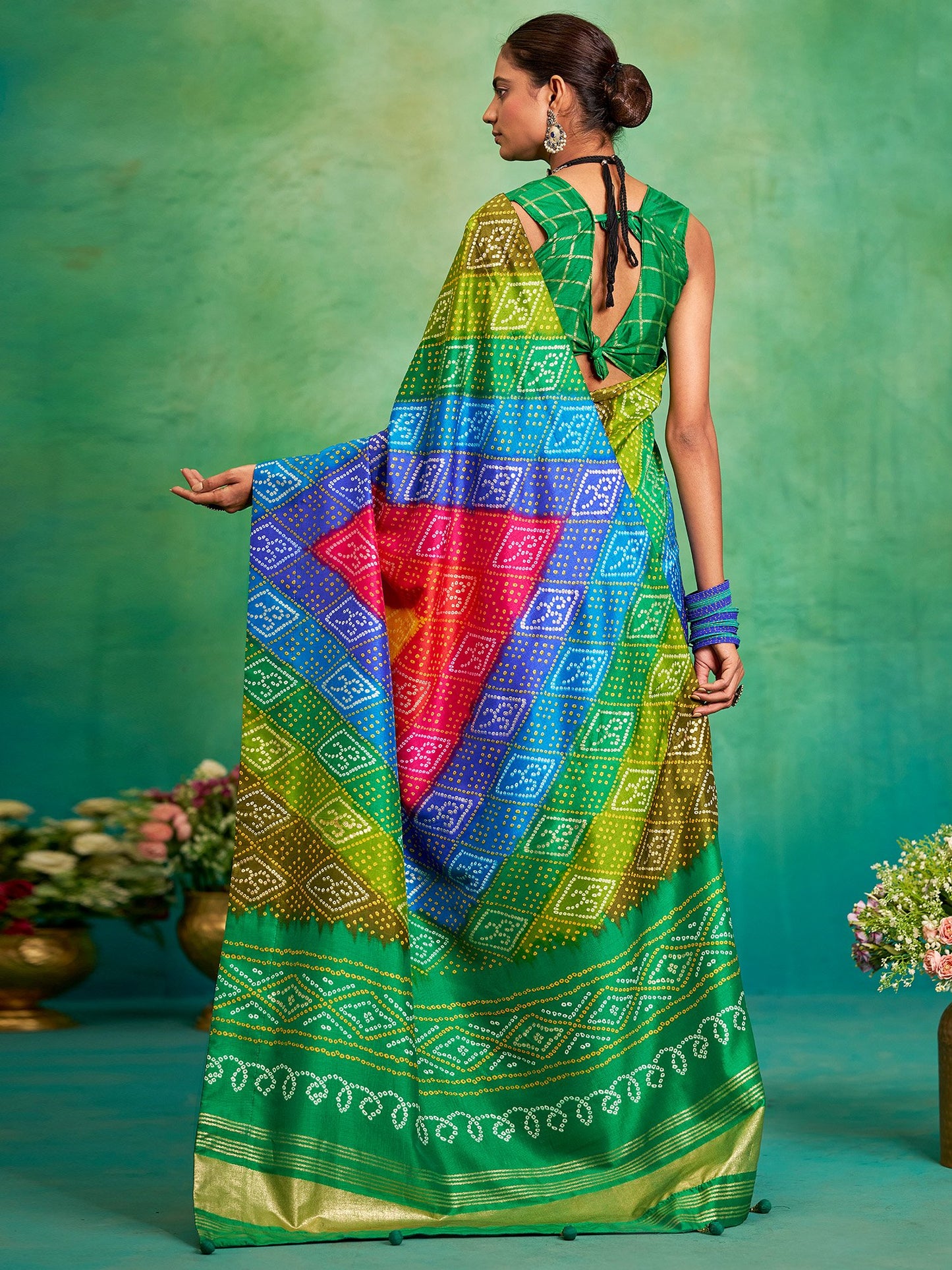 partywear designer saree for festive occasions