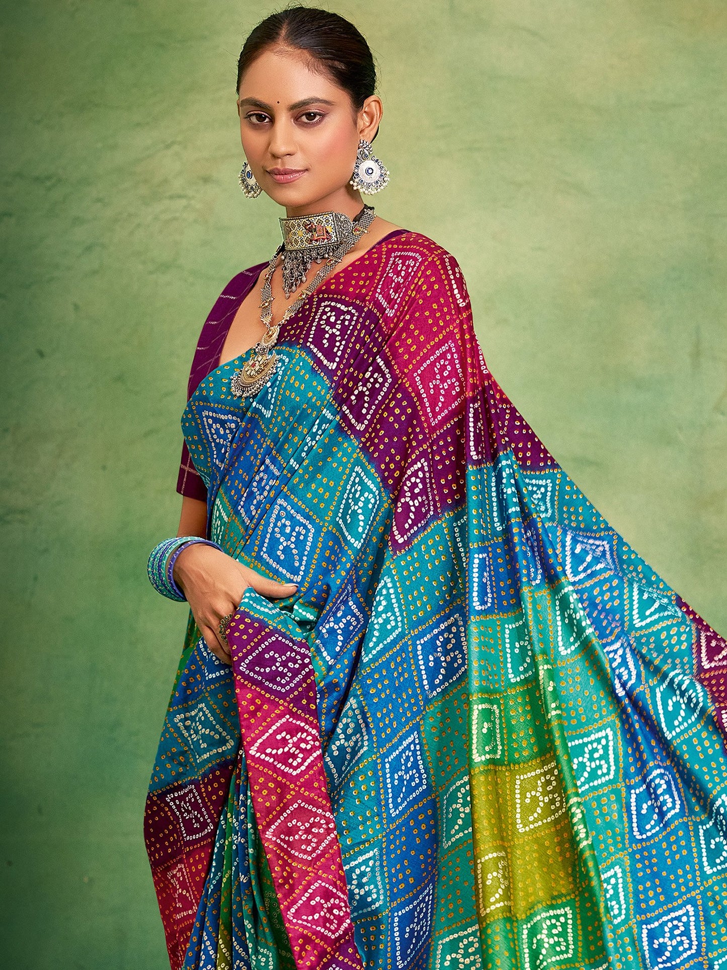 partywear designer saree for festive occasions