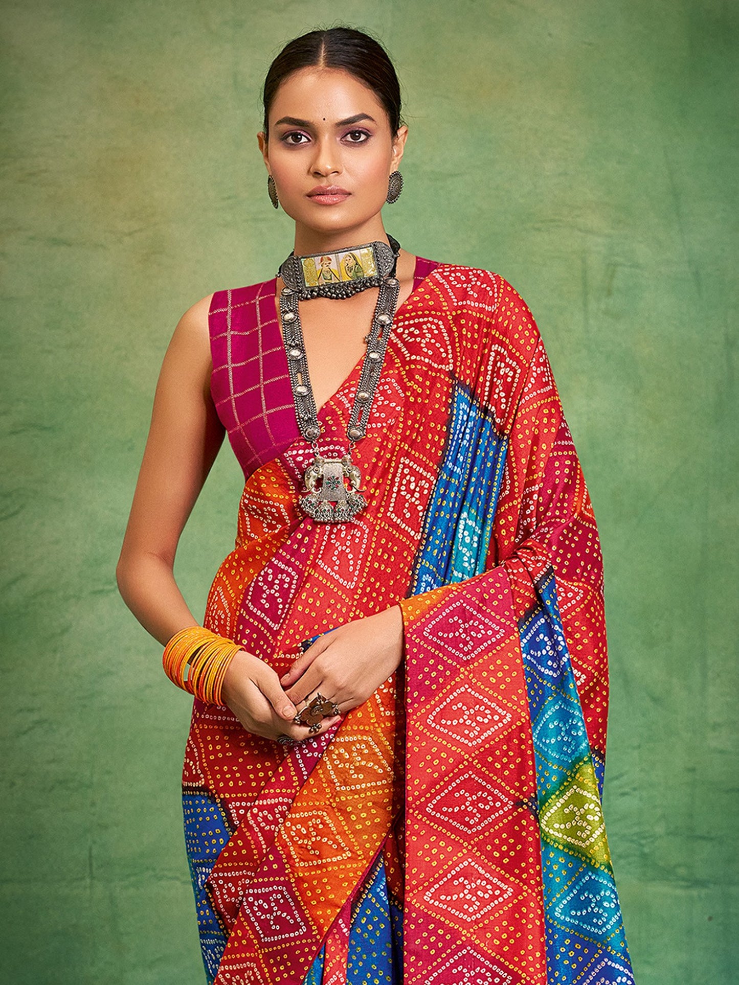 partywear designer saree for festive occasions