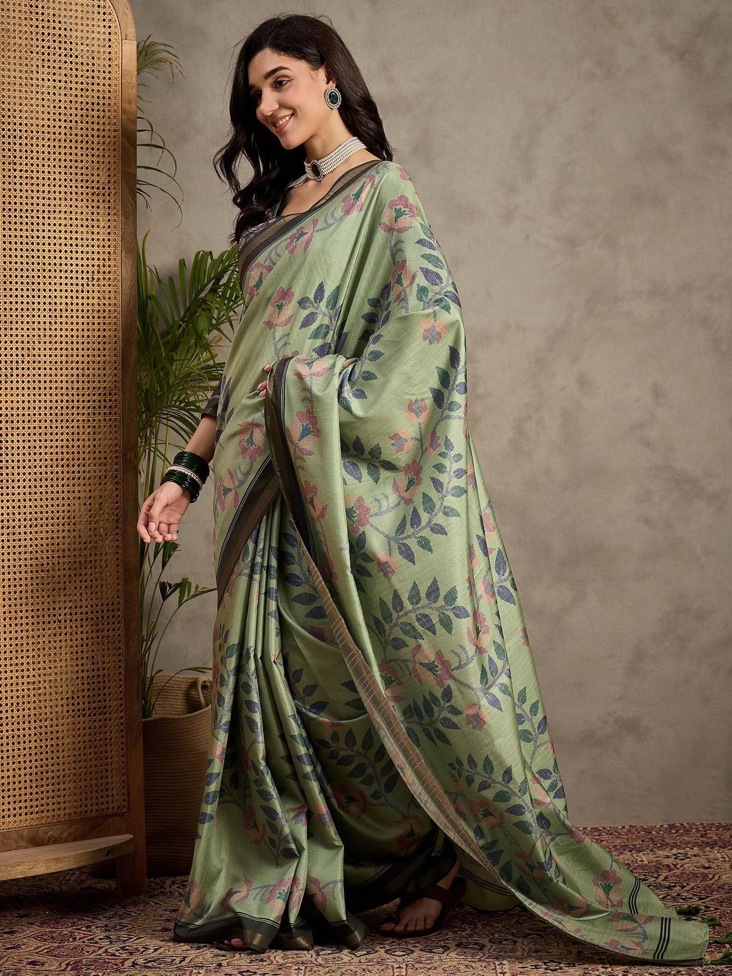 partywear designer saree for festive occasions