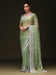Green Light Party Wear Chiffon Embellished Saree