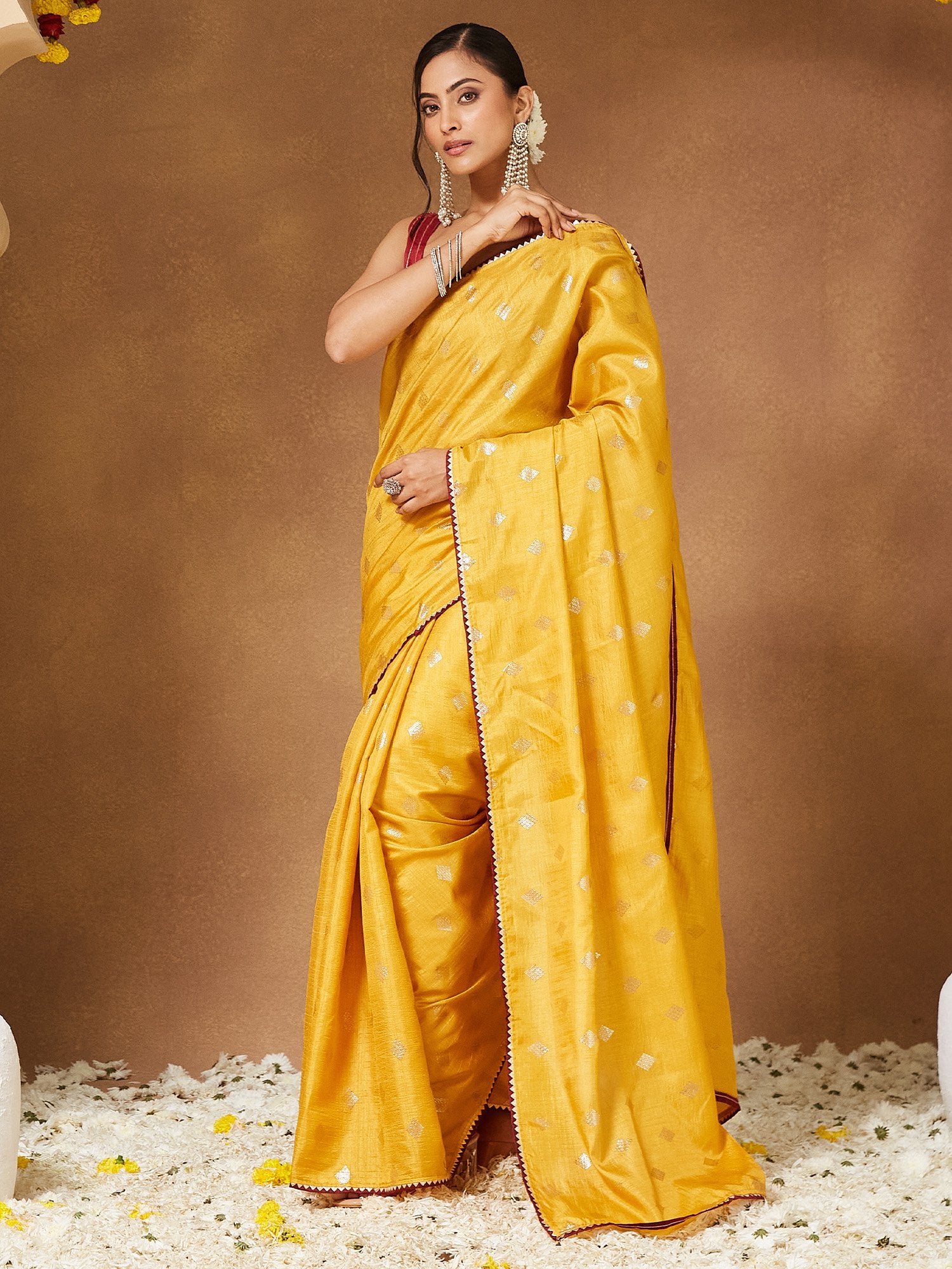 partywear designer saree for festive occasions