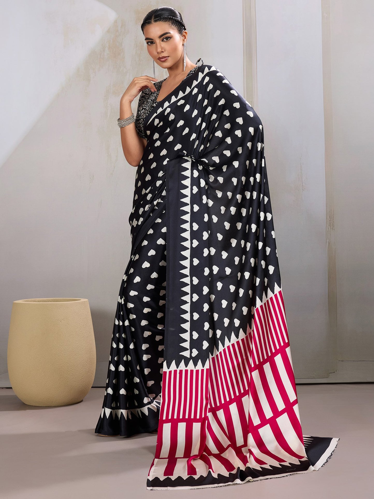 partywear designer saree for festive occasions