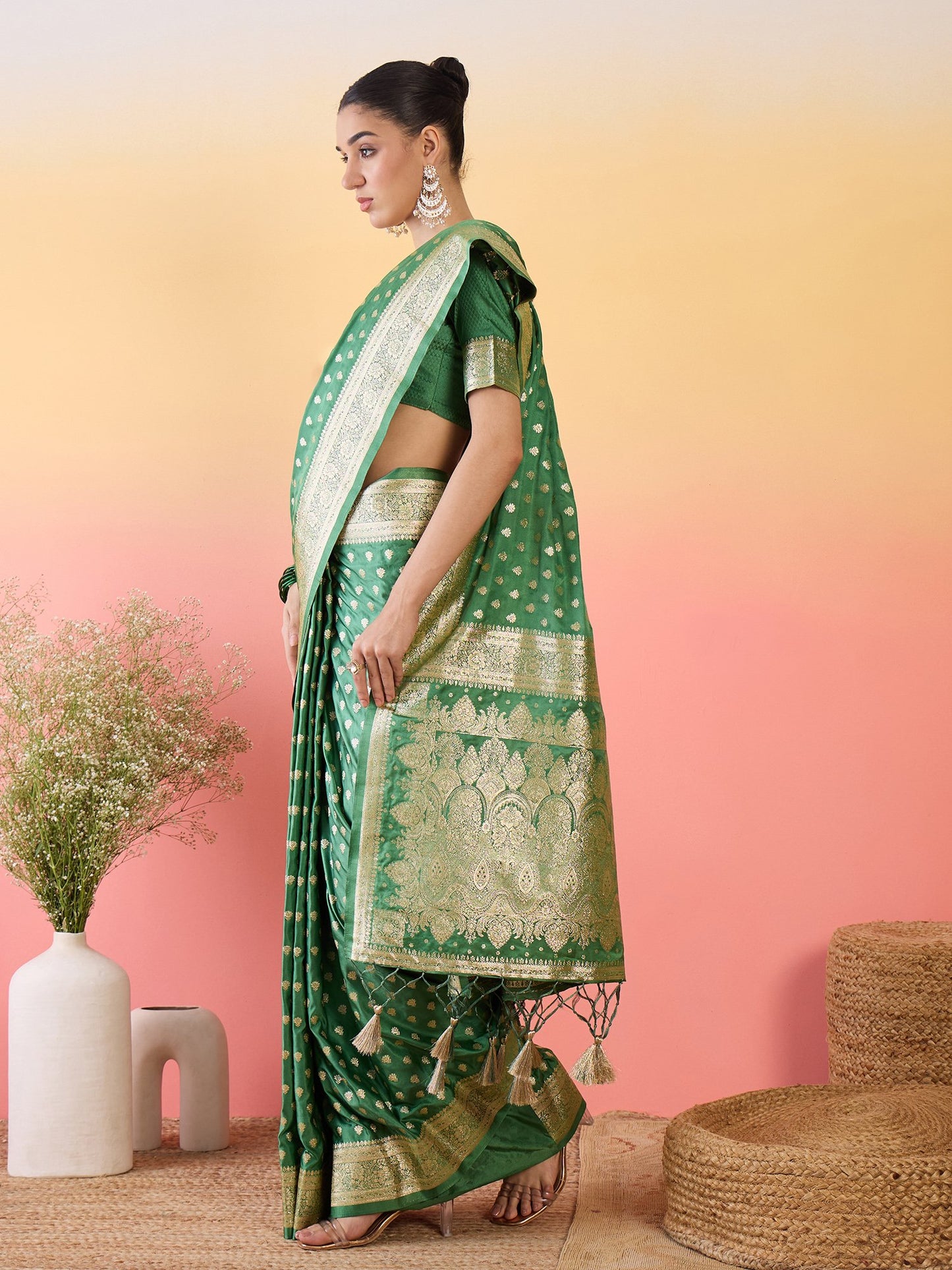 partywear designer saree for festive occasions