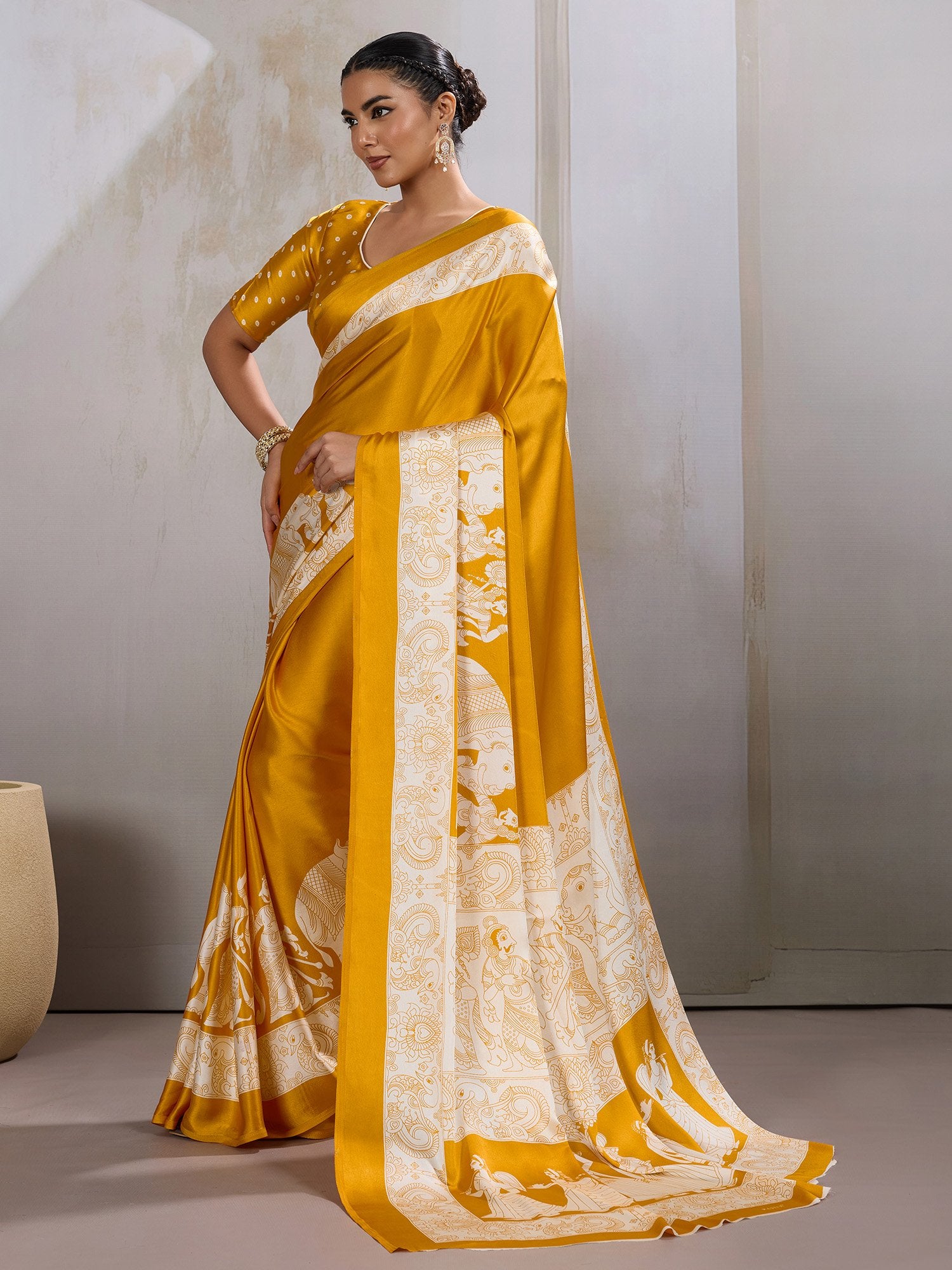 partywear designer saree for festive occasions