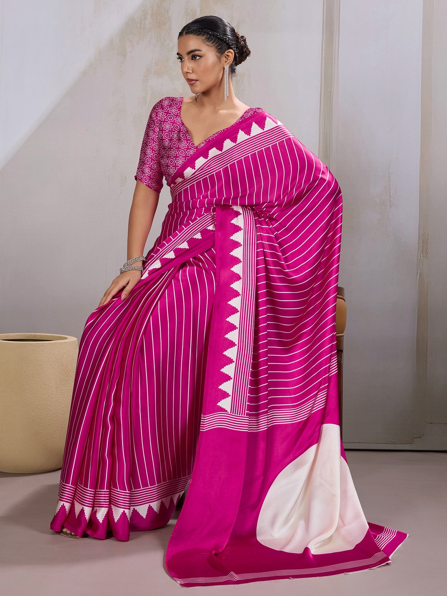 partywear designer saree for festive occasions